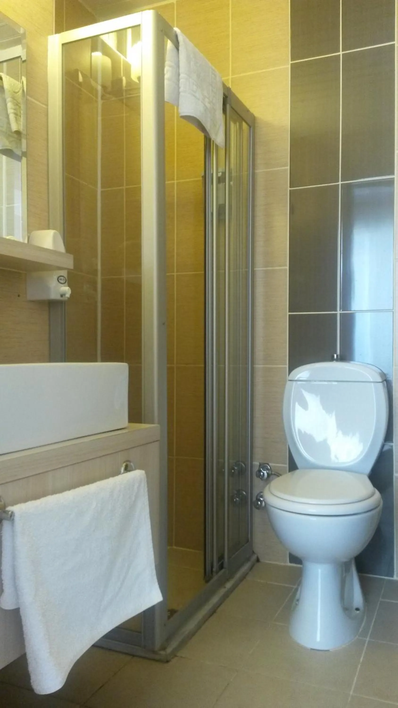 Shower, Bathroom in Winecity Hotel