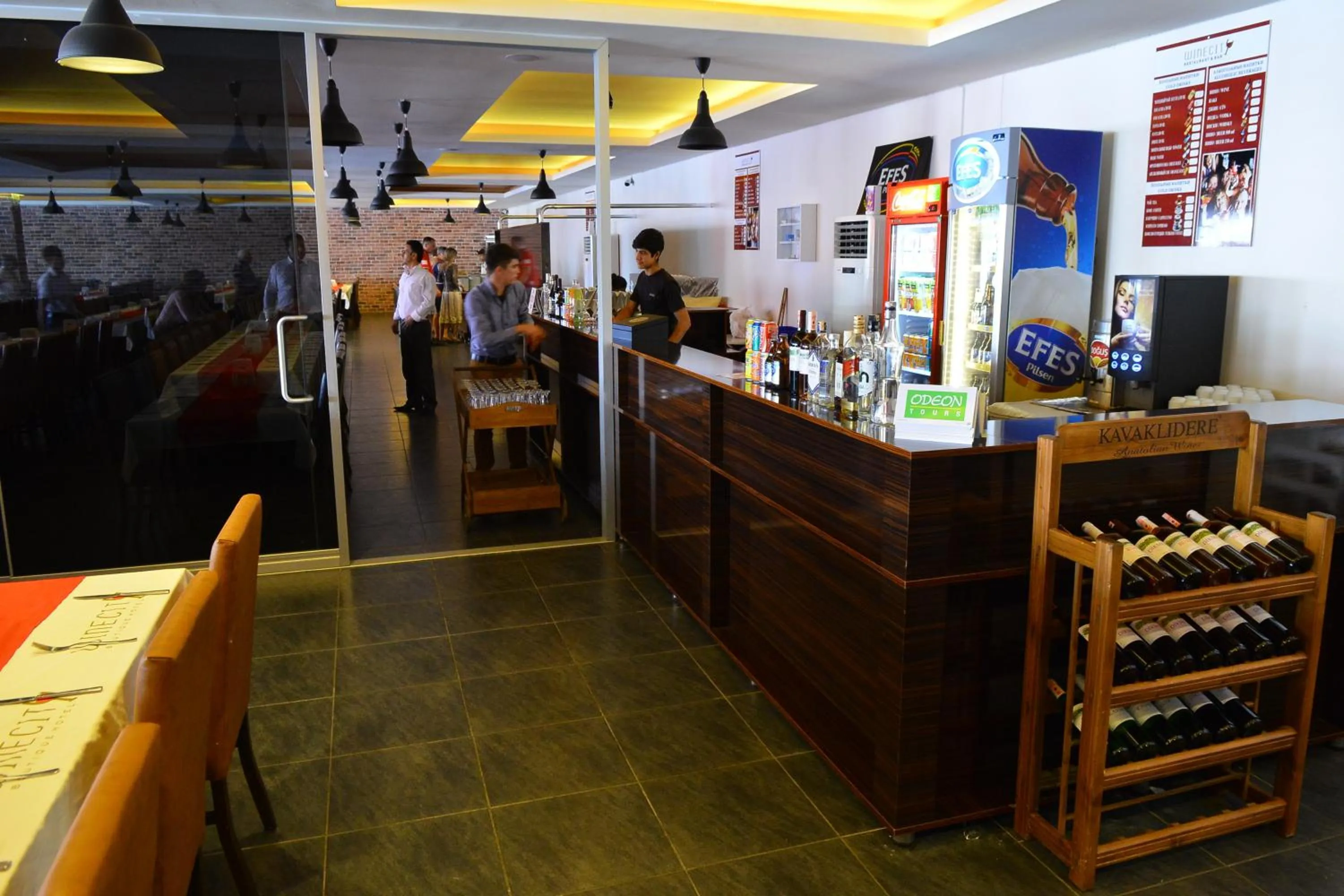 Drinks in Winecity Hotel