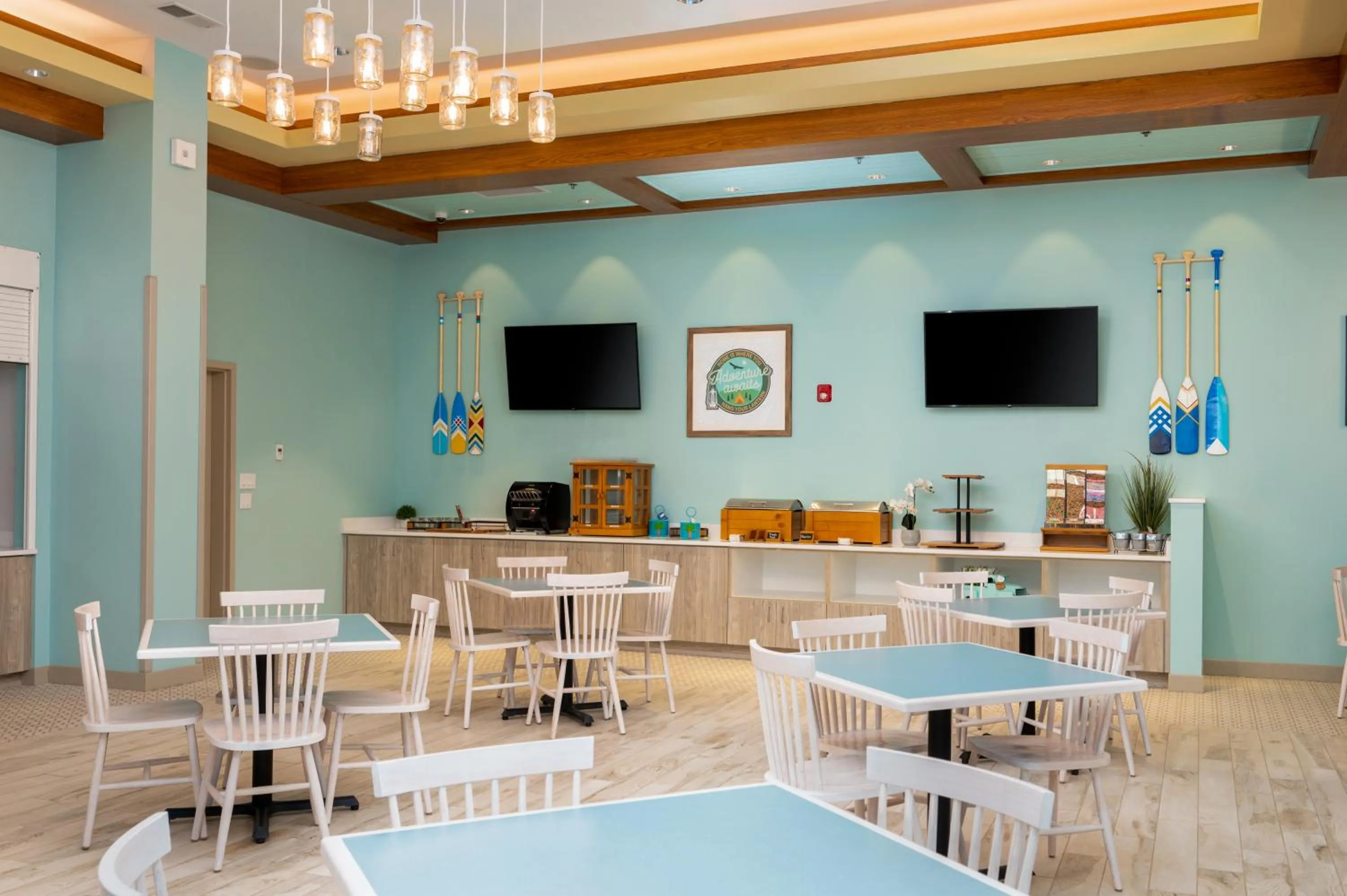 Breakfast in The Lodge at Camp Margaritaville