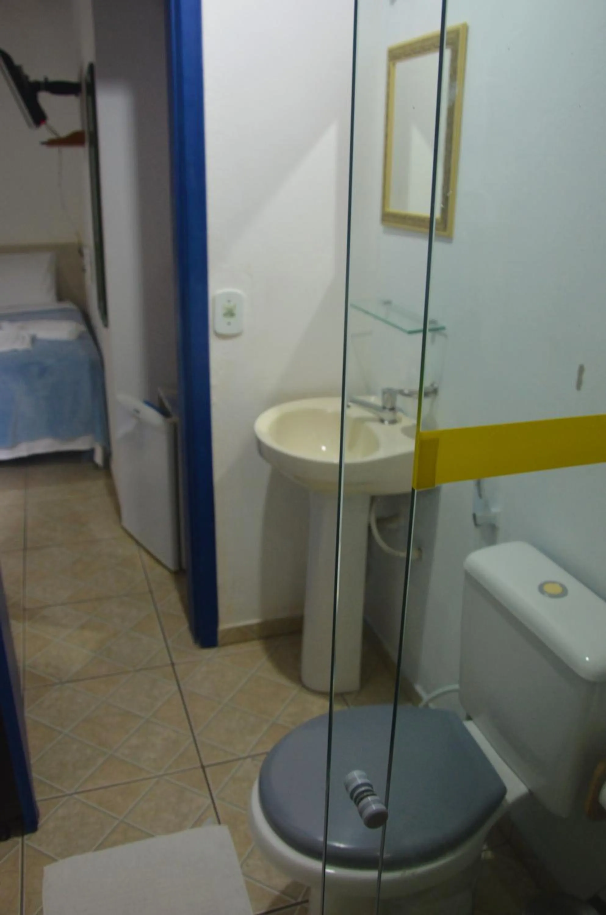 Bathroom in Pousada Bicho do Mar