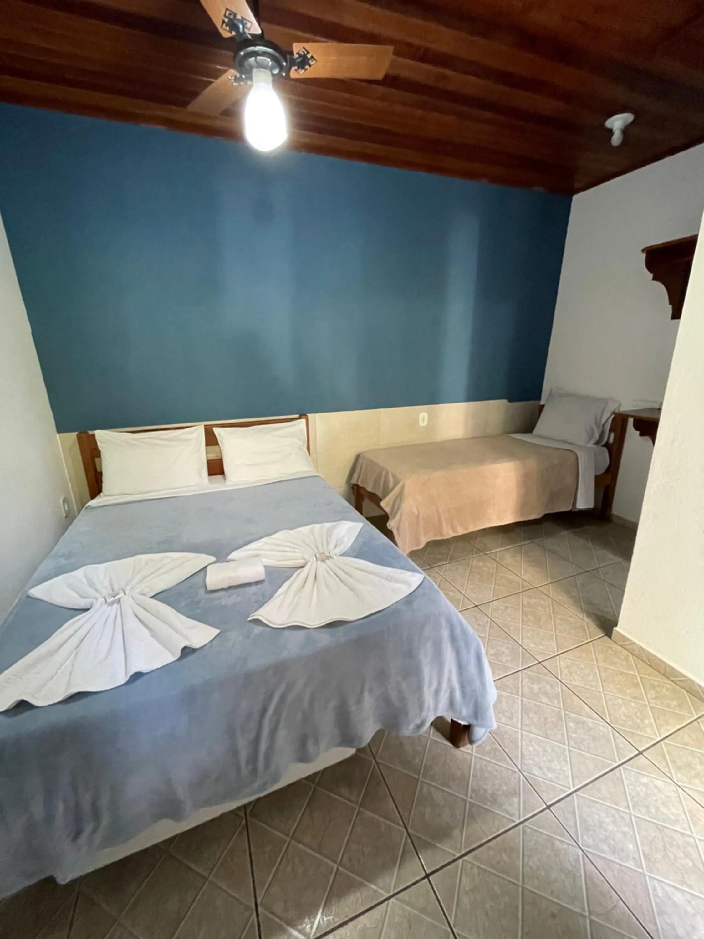 Photo of the whole room, Bed in Pousada Bicho do Mar