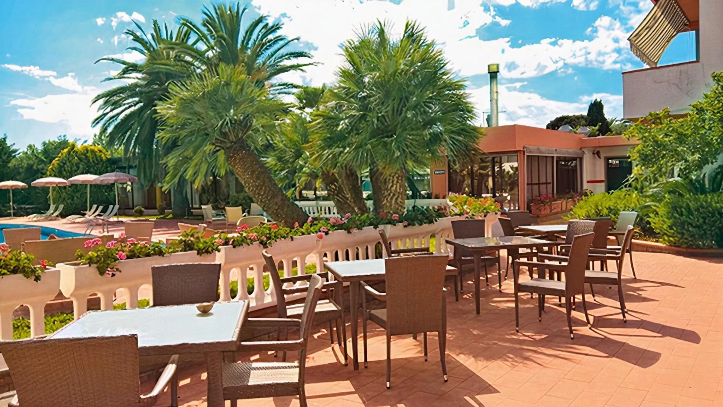 Swimming pool in Hotel Riva Etrusca