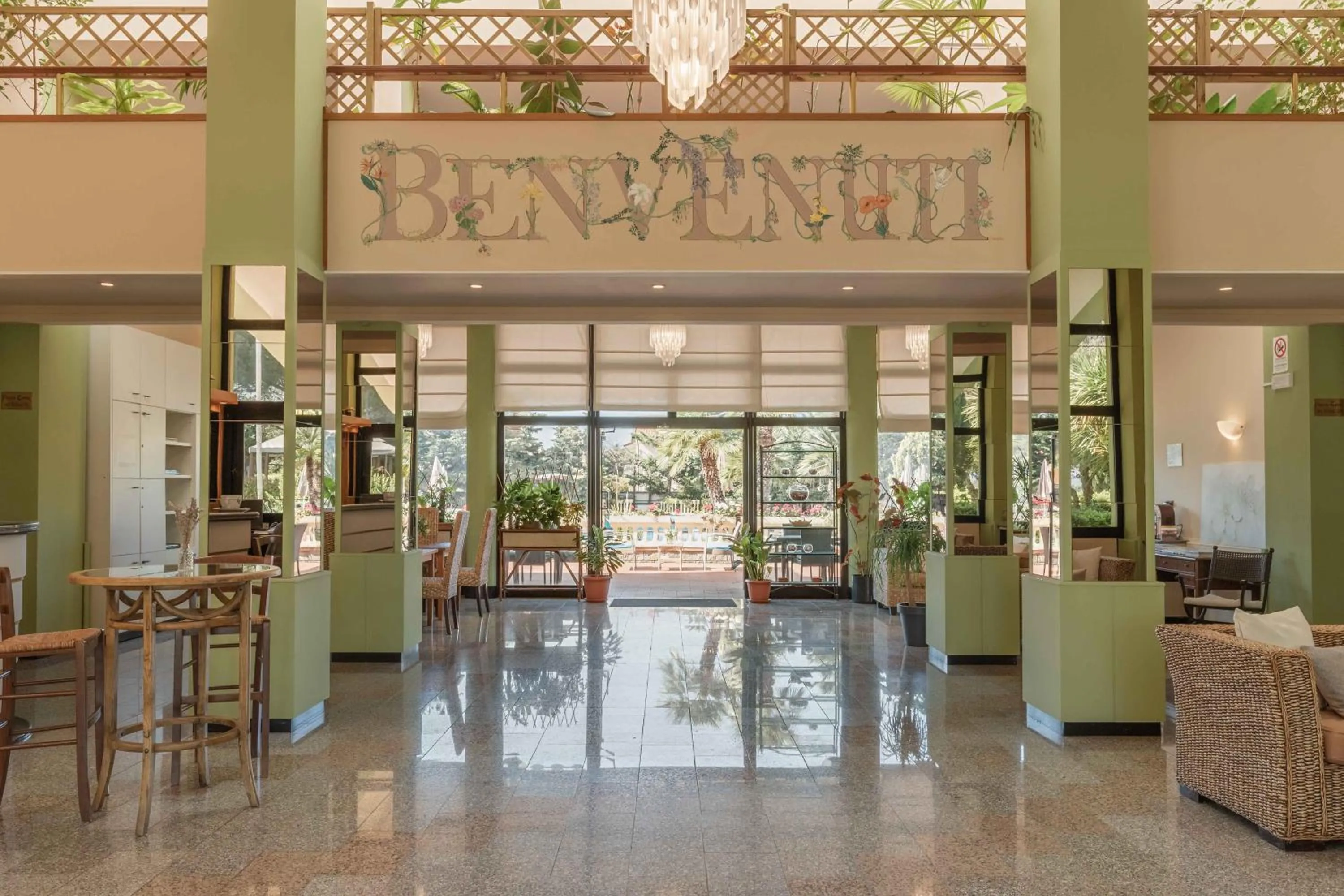 Lobby or reception in Hotel Riva Etrusca