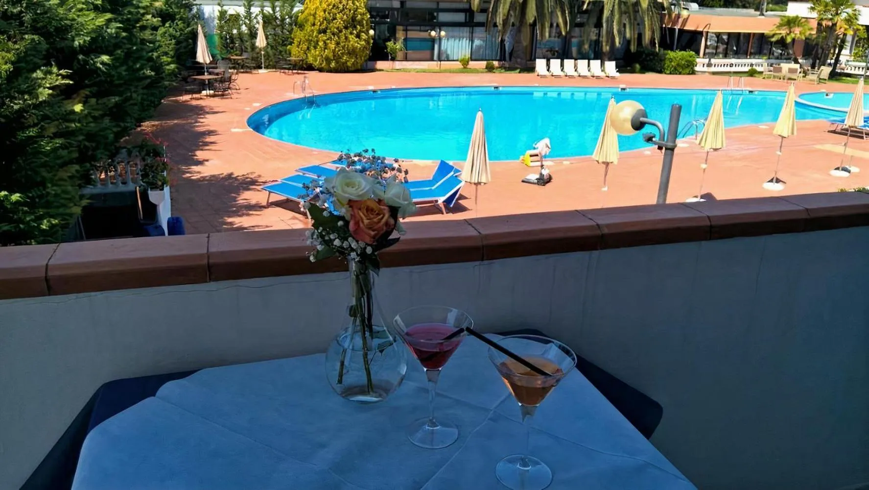 Balcony/Terrace in Hotel Riva Etrusca