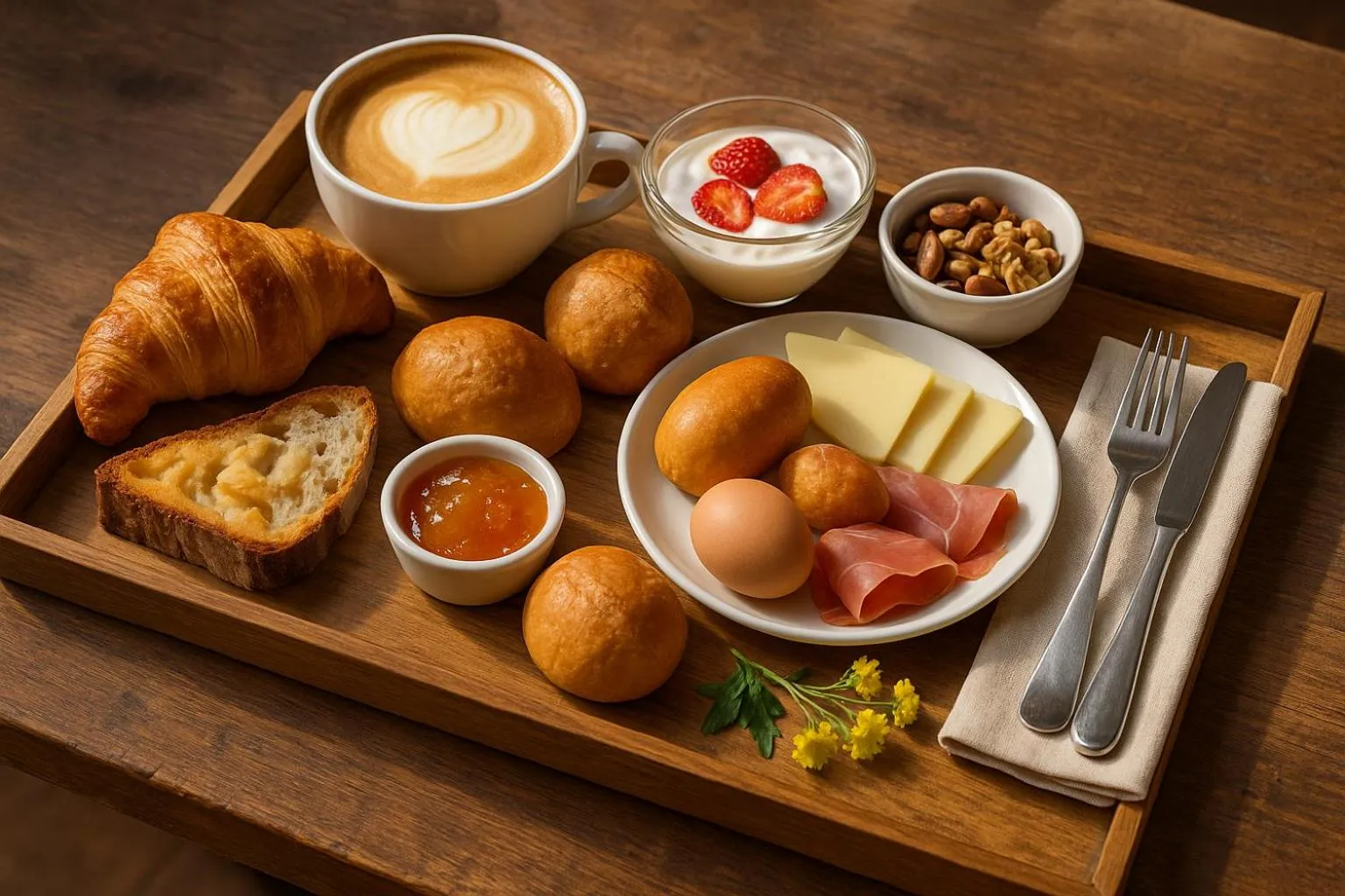 Breakfast in Hotel Riva Etrusca