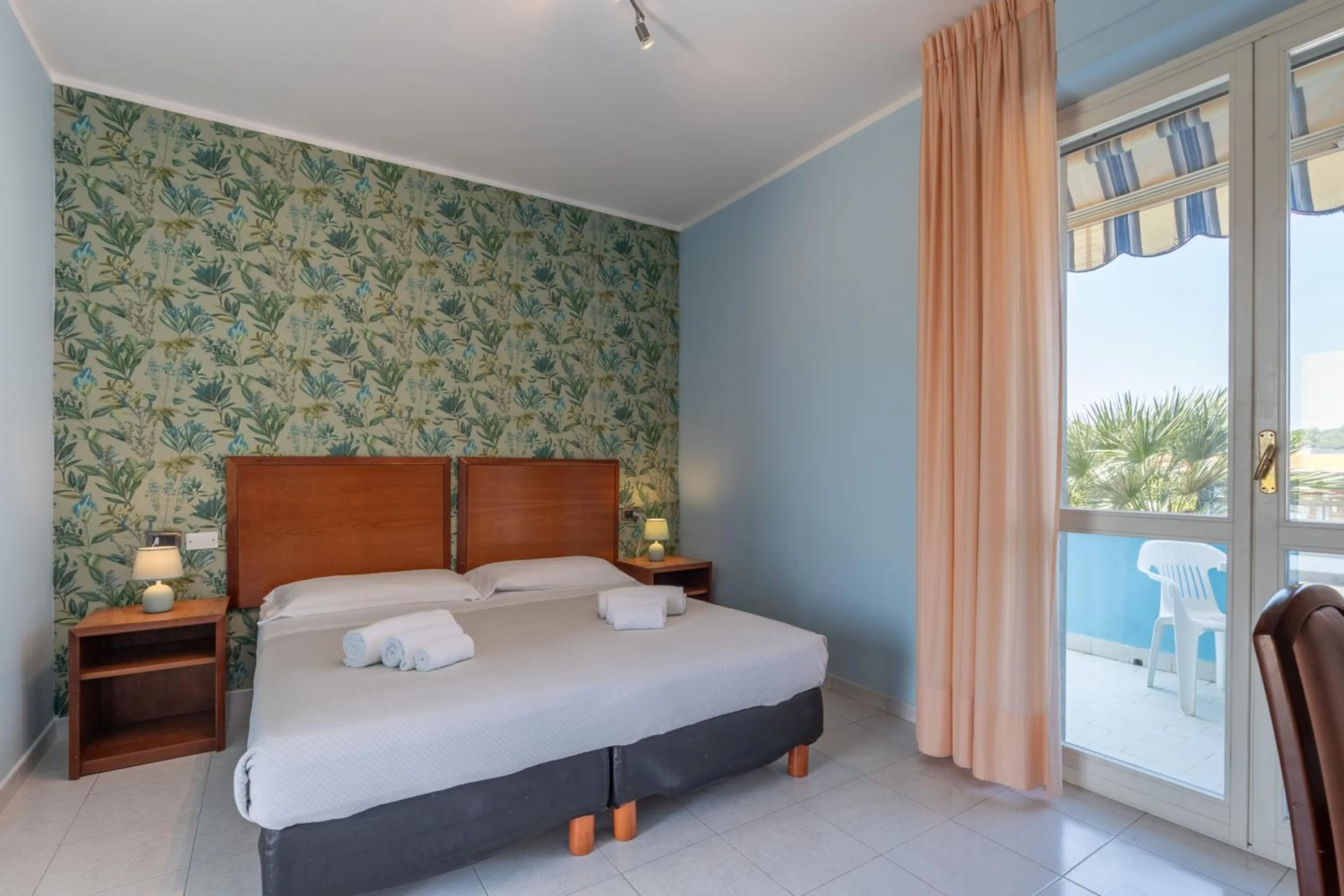 Bed in Hotel Riva Etrusca