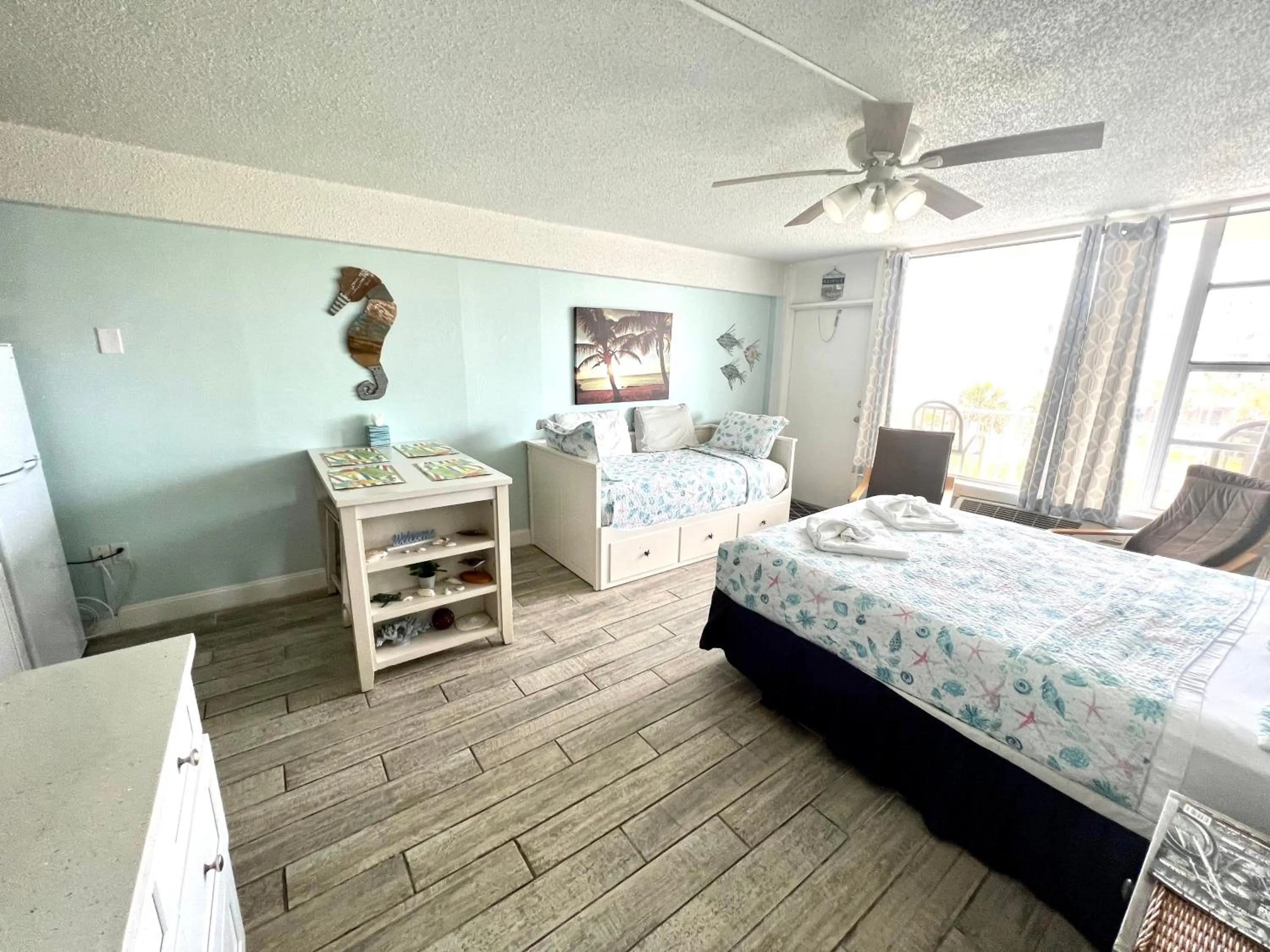 Bed in I Need A Vacay Now! Remodeled Studio