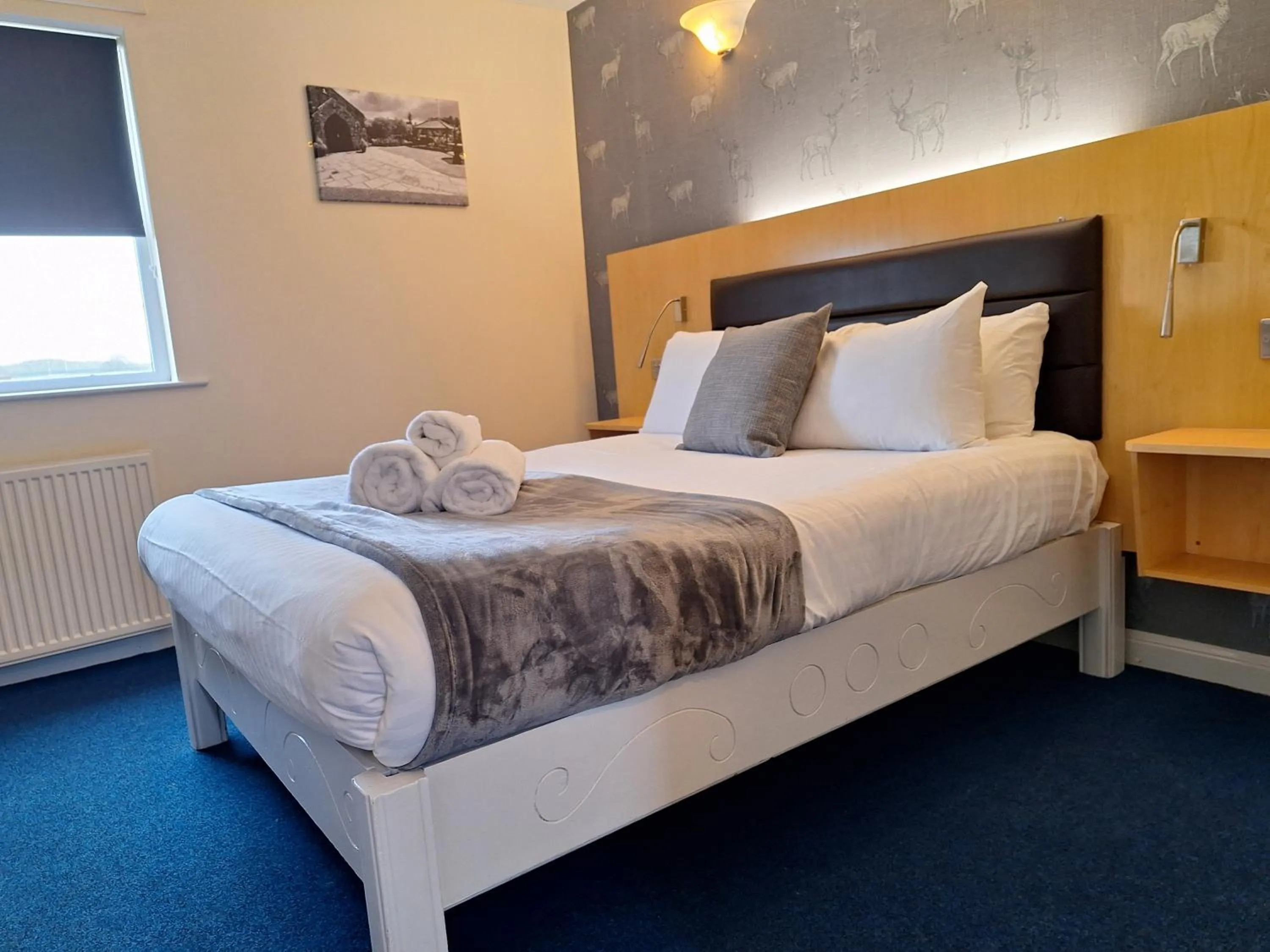 Bedroom, Bed in The Mill Forge Hotel