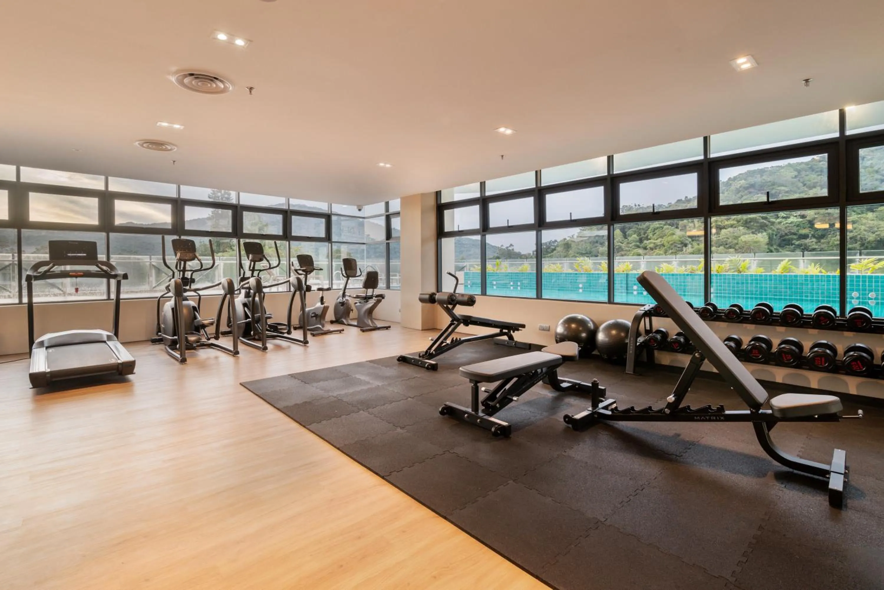 Fitness centre/facilities in Zenith Hotel Cameron