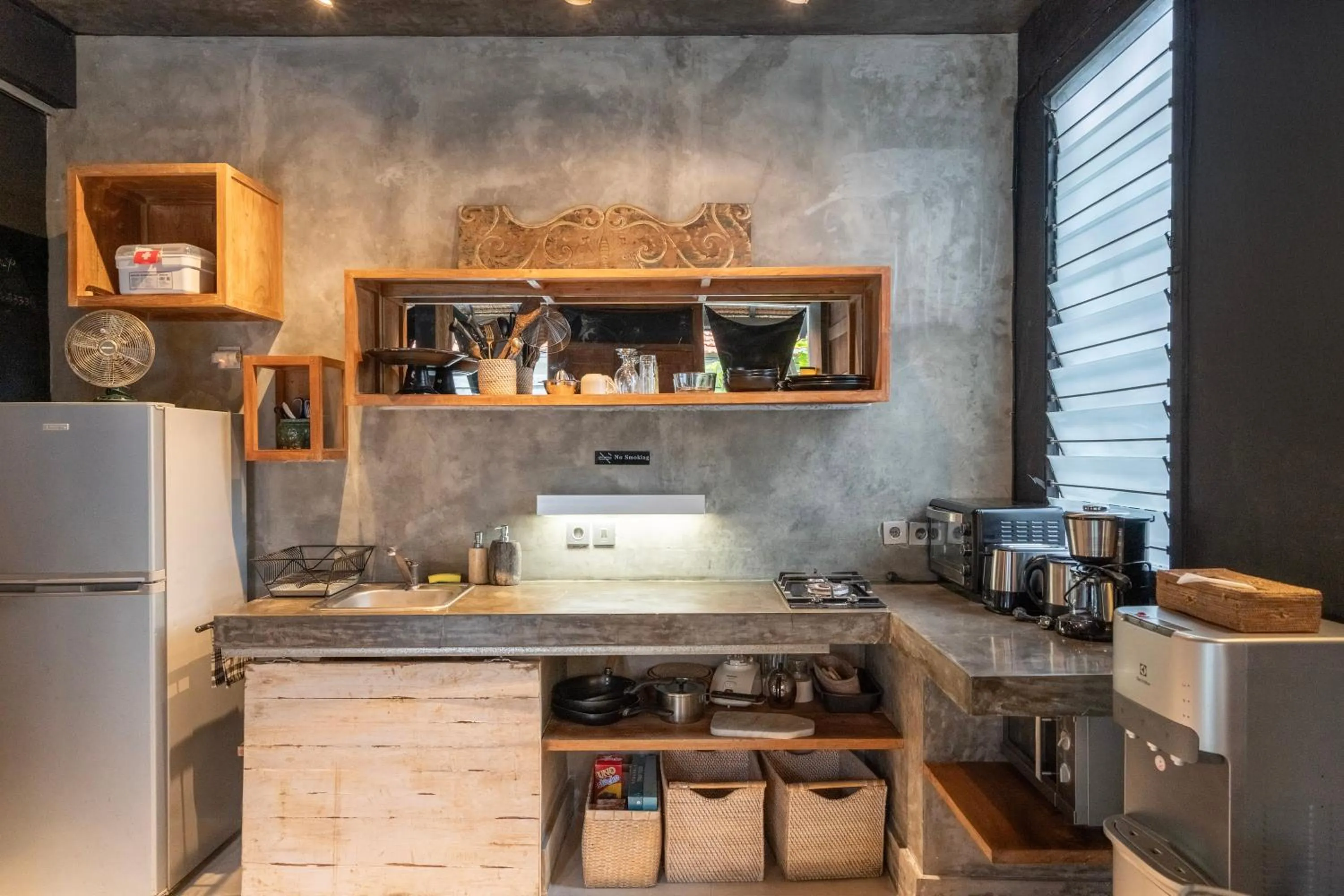 Kitchen or kitchenette in Jatayu Villa by Betterplace