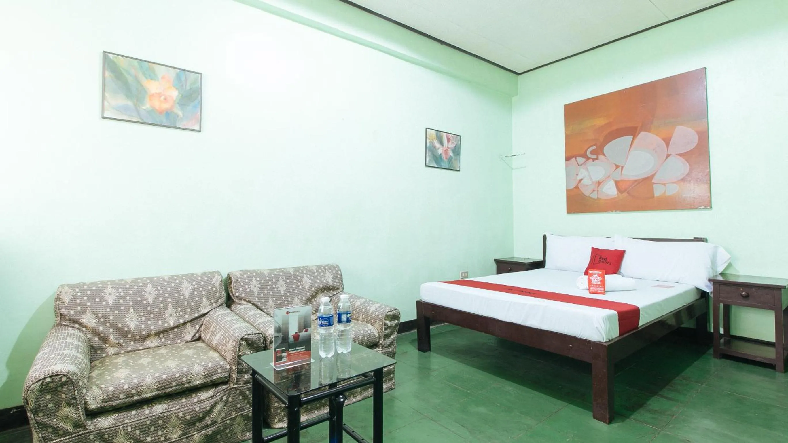 Bed in RedDoorz @ Gaea's Apartment Panglao