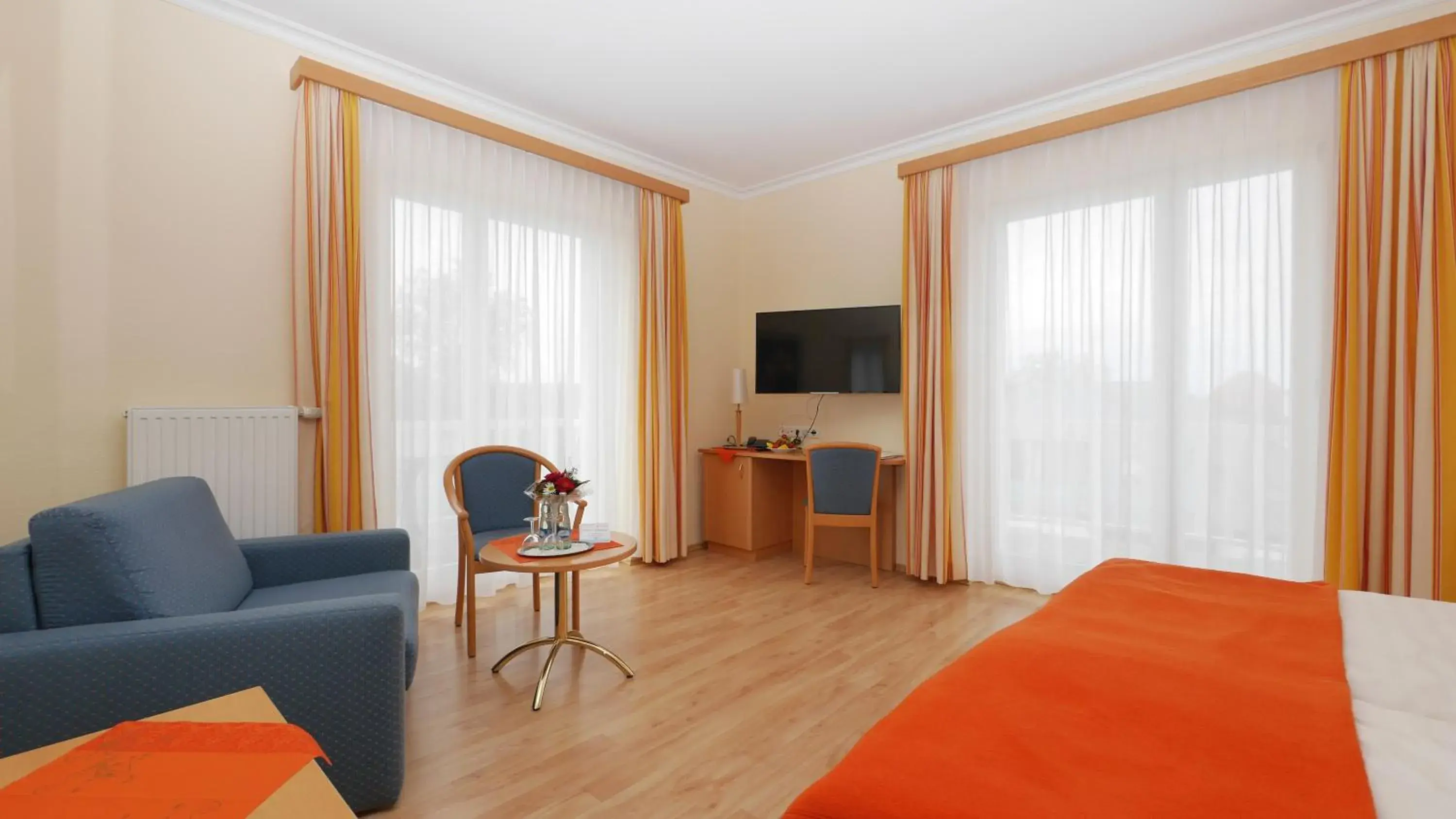 Double Room with Balcony in Hotel garni Arte Vita Double Room with Balcony in Hotel garni Arte Vita