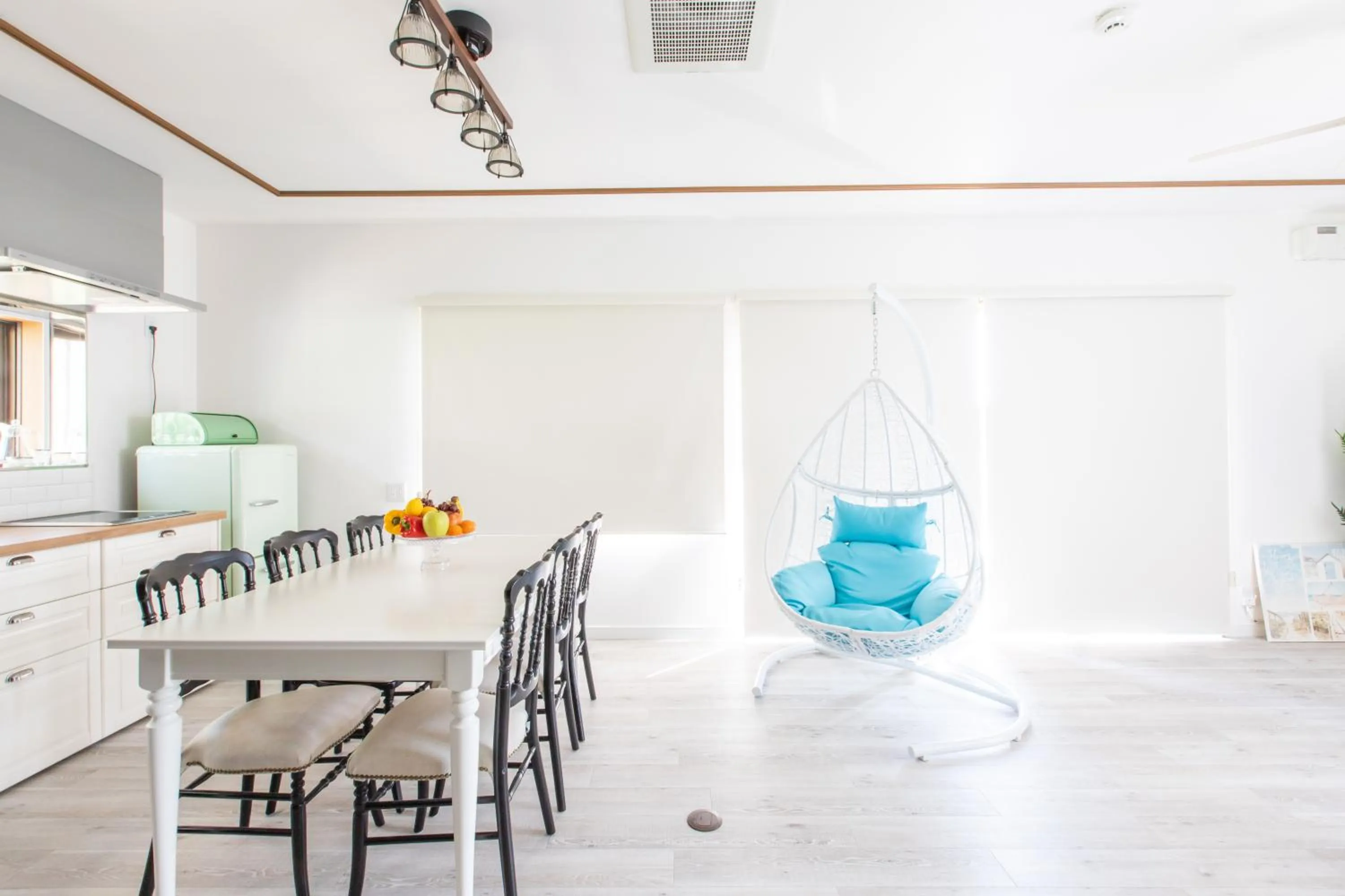 Dining area in West Coast Villa Shirahama