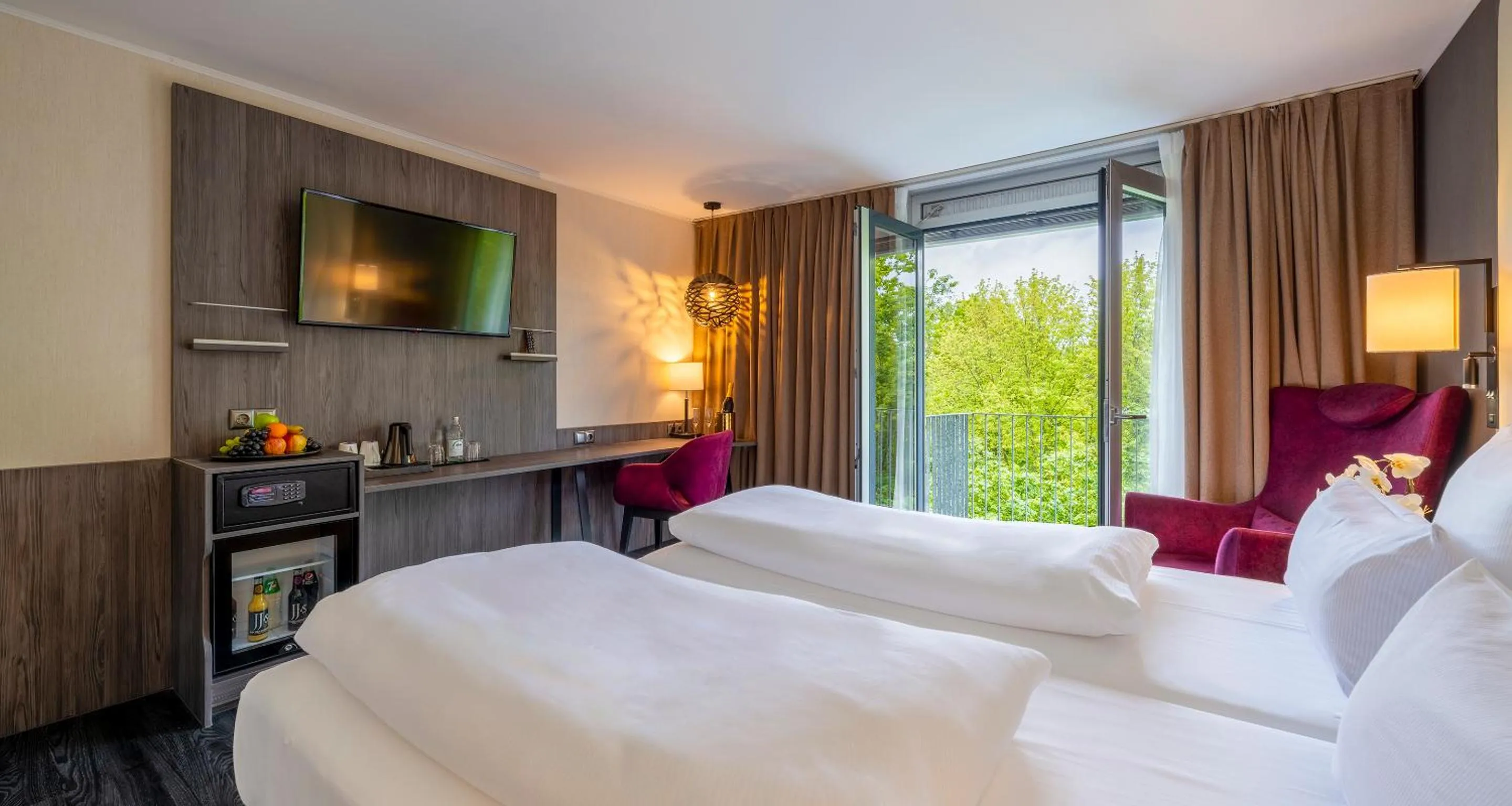 TV and multimedia, Bed in PLAZA Residence Stuttgart-Ditzingen