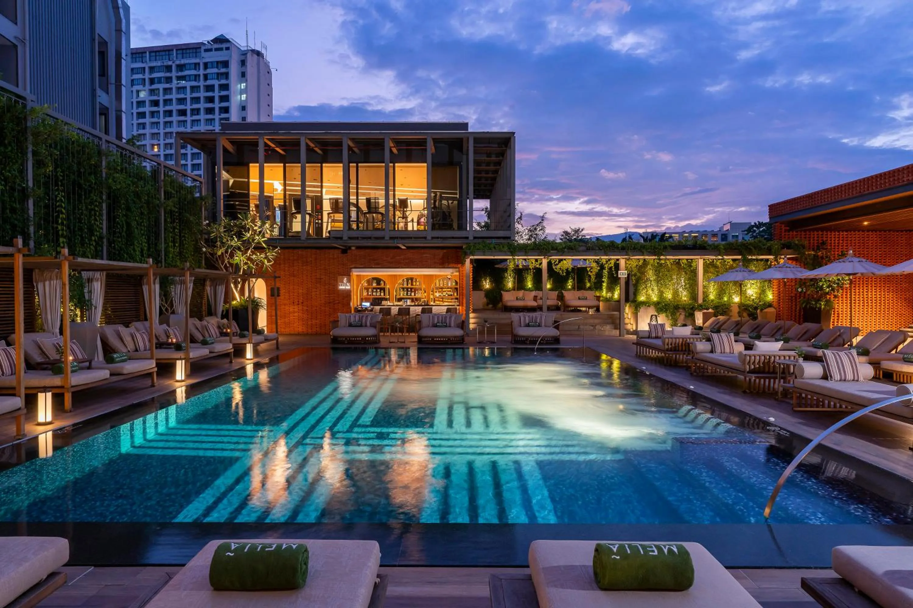 Swimming pool in Melia Chiang Mai