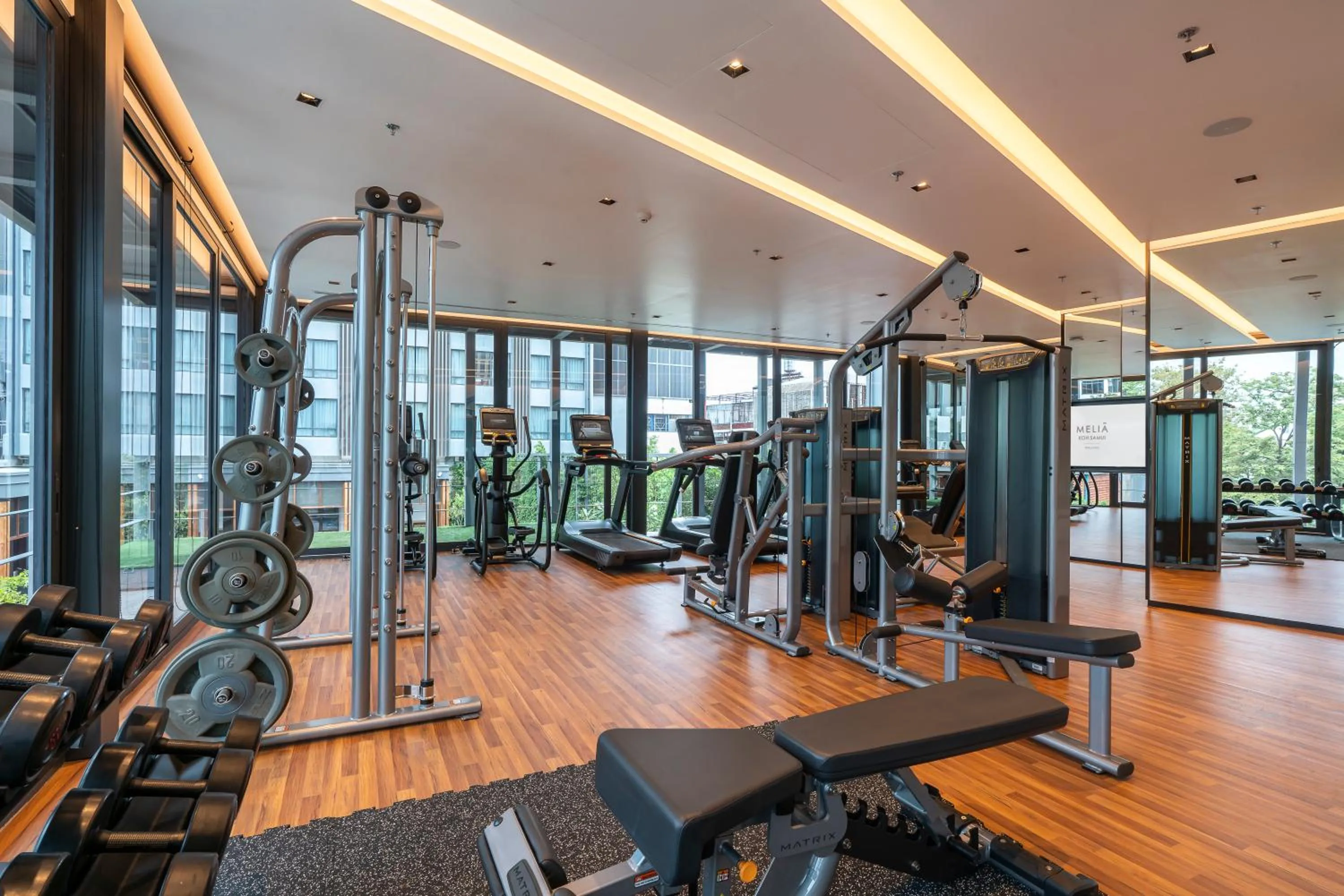 Fitness centre/facilities in Melia Chiang Mai