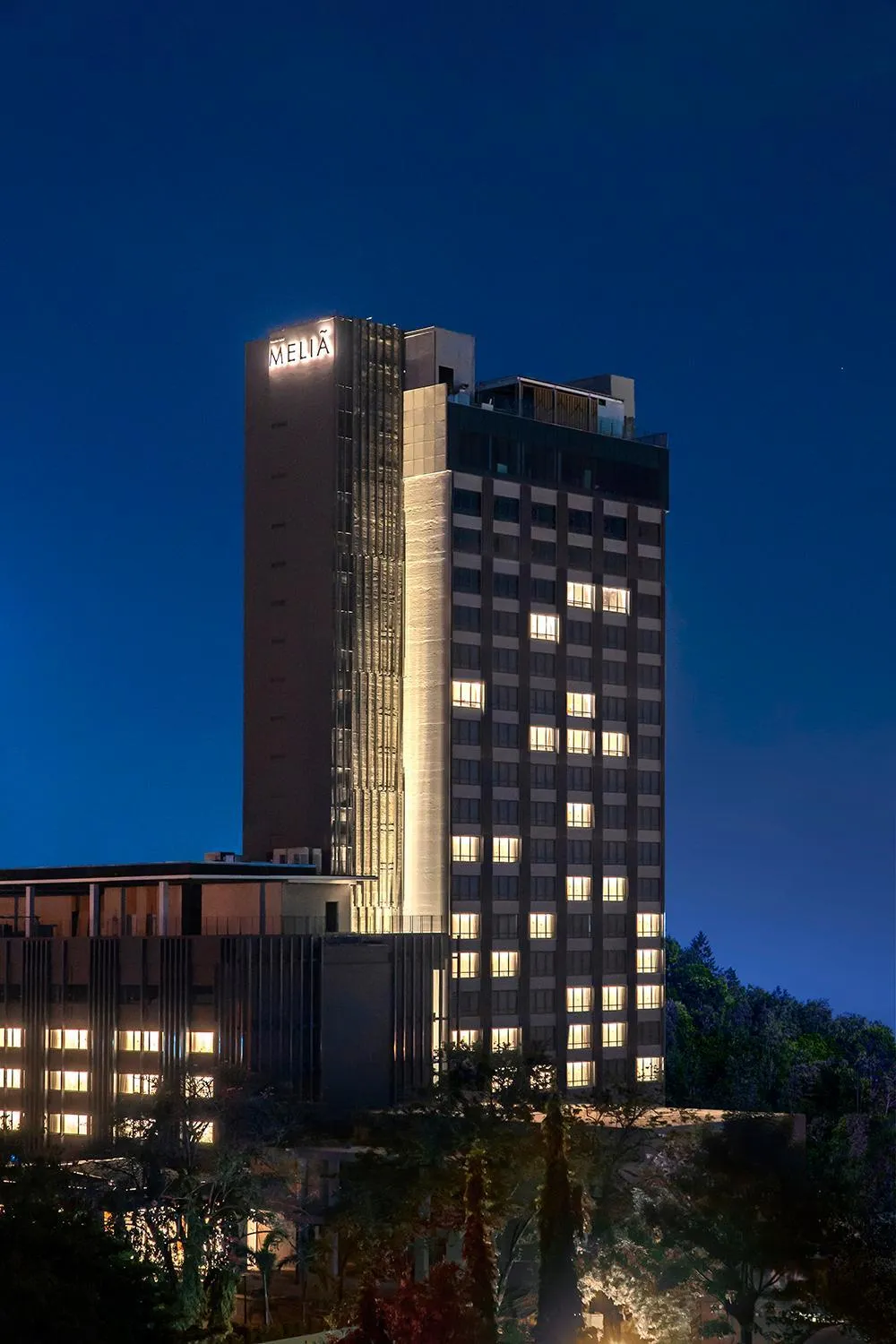 Bird's eye view in Melia Chiang Mai