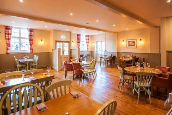 Dining area in The White Lion