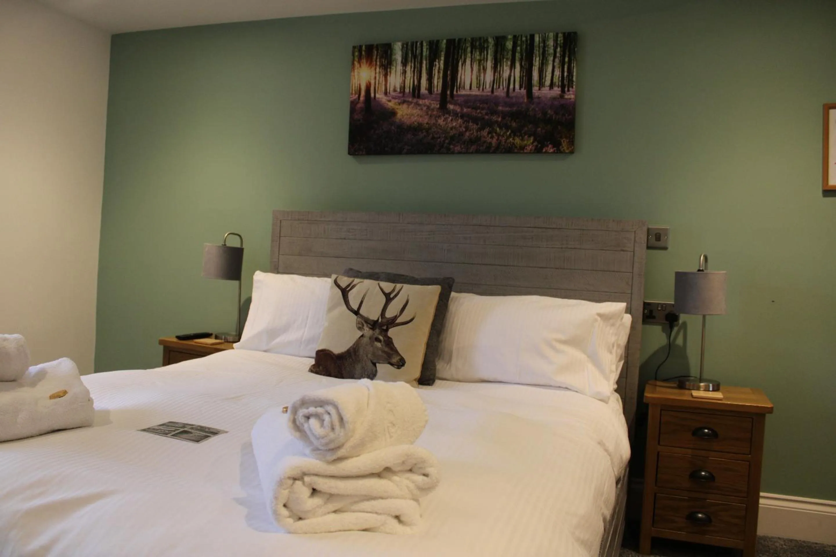 Bedroom, Bed in The White Lion