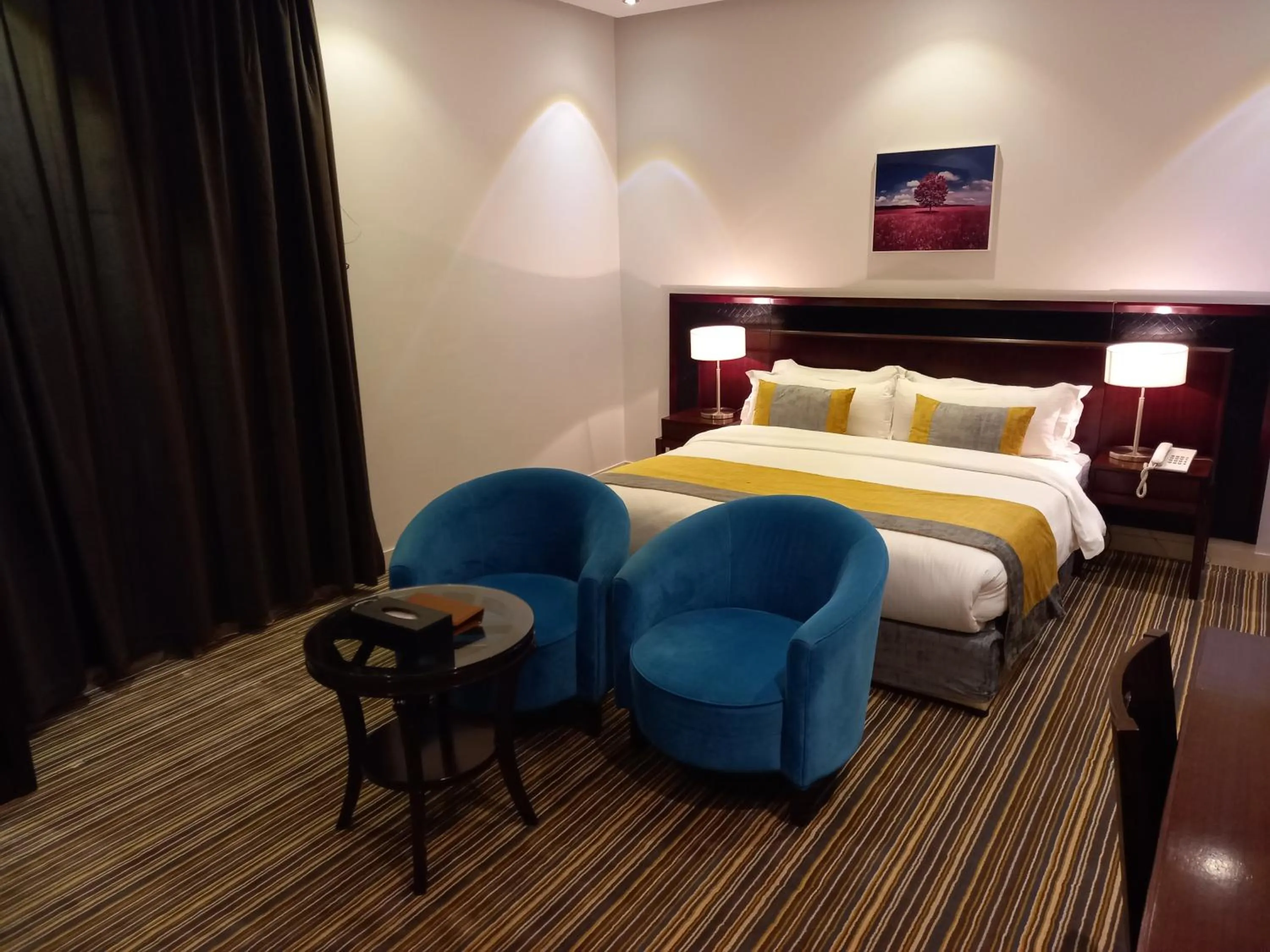 Bed in Taleen Serviced Apartments Granada