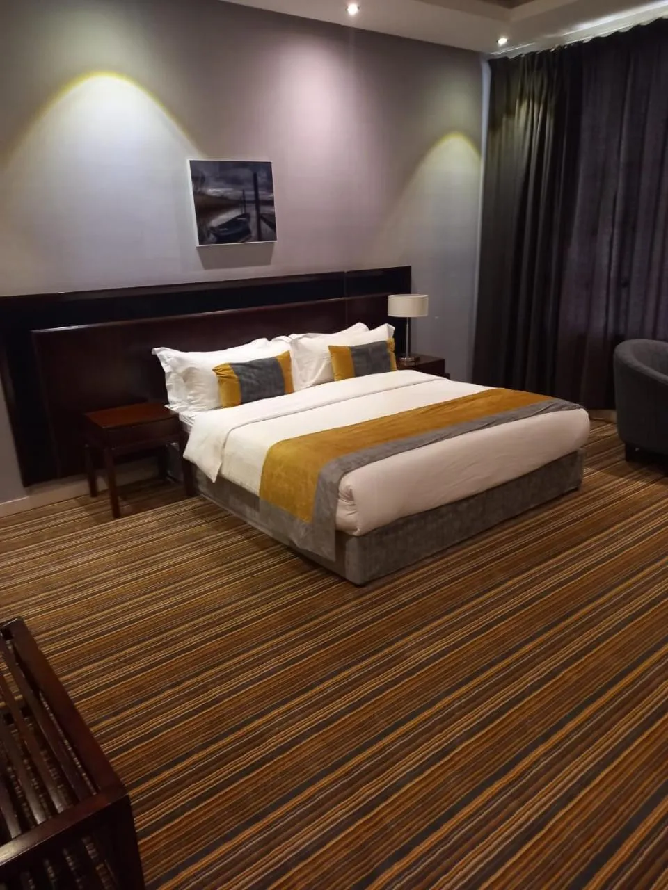 Bed in Taleen Serviced Apartments Granada