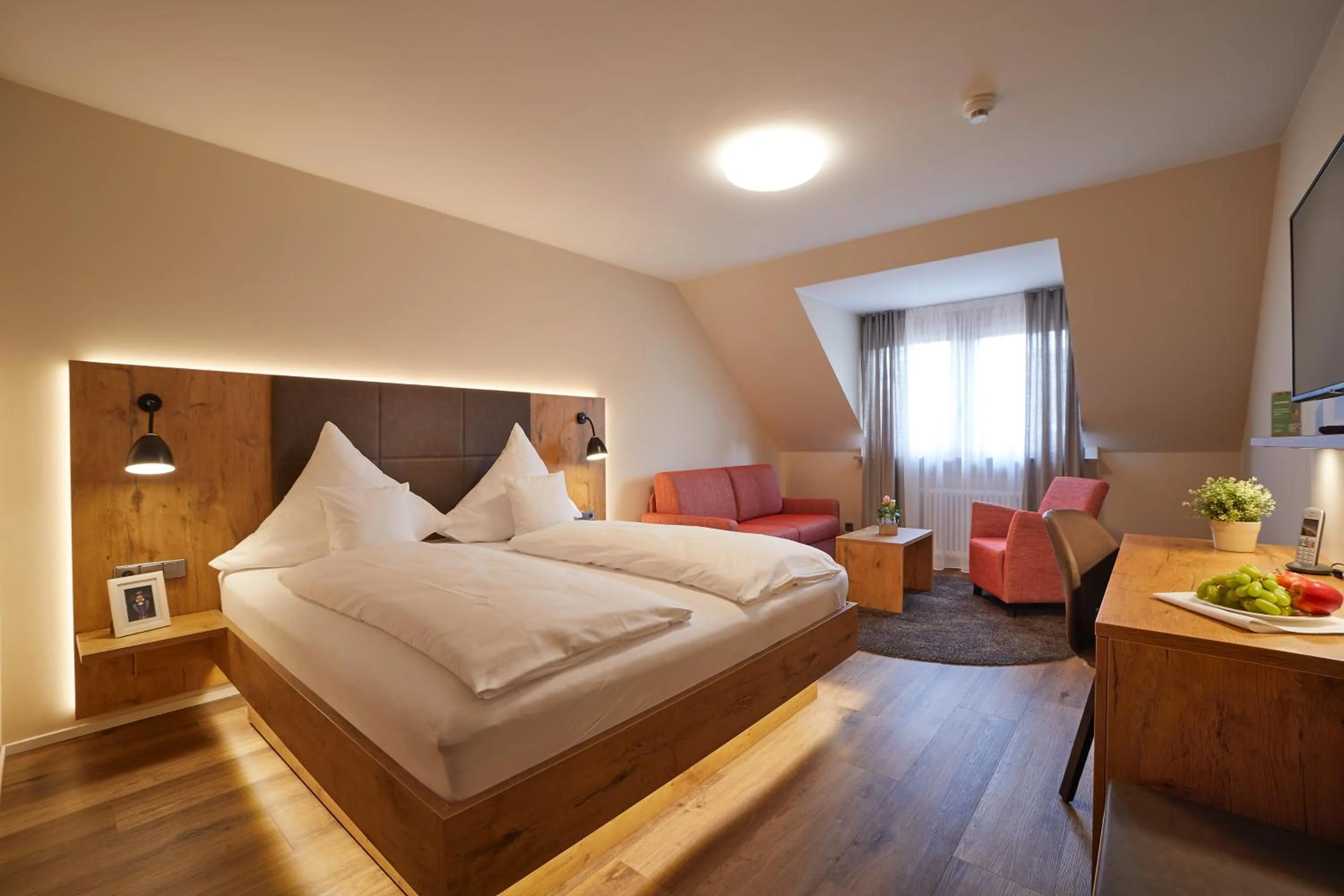 Bed in Landgasthof zum Lamm