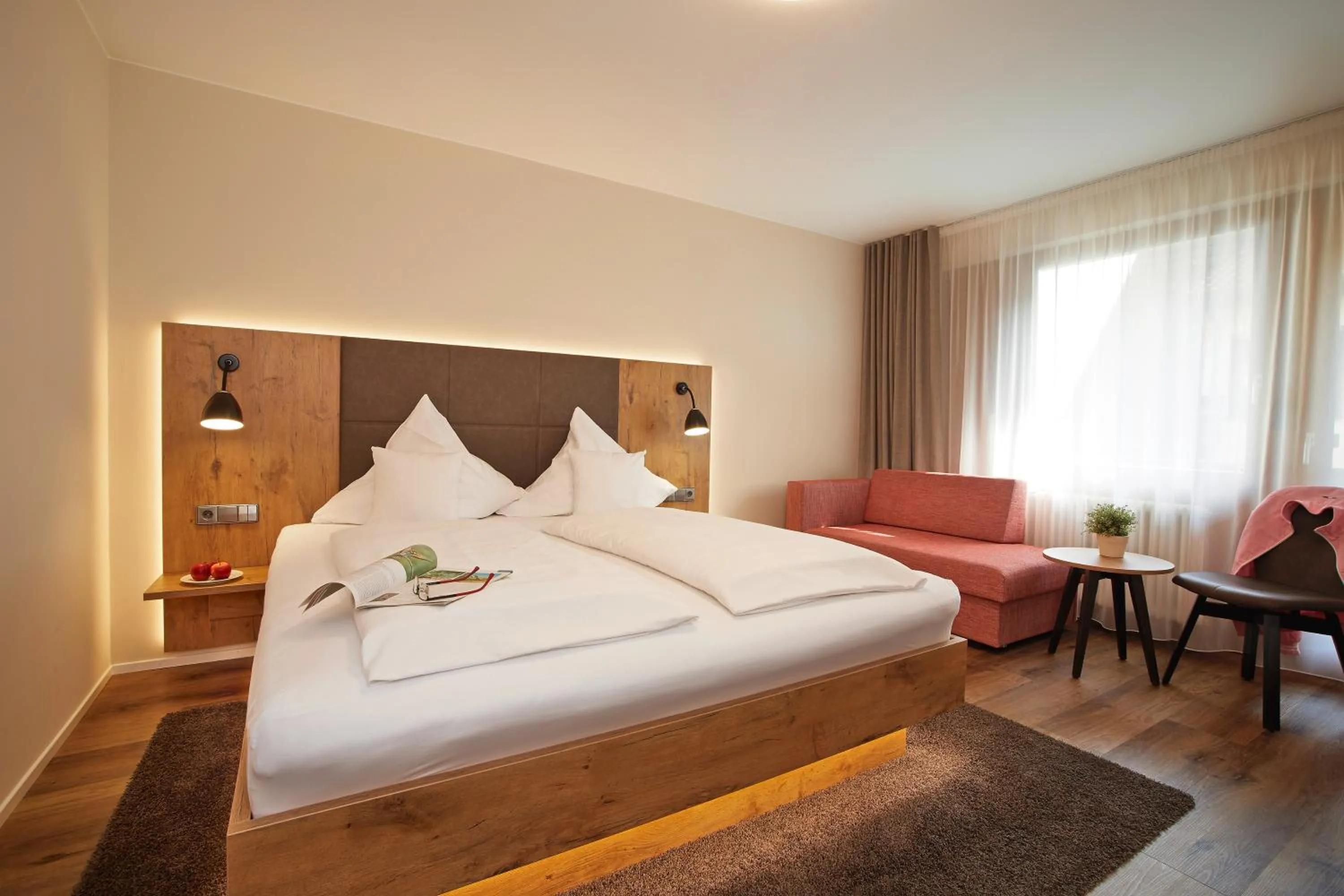 Bed in Landgasthof zum Lamm