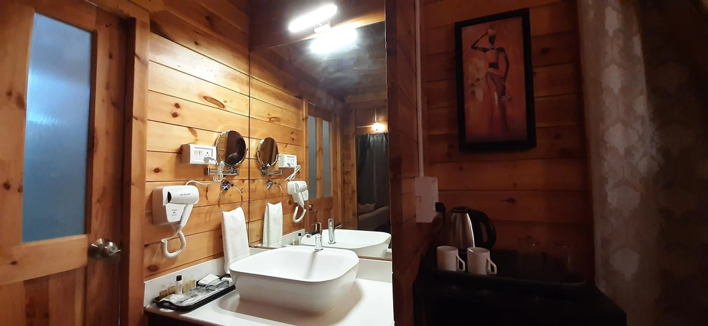 Bathroom in Adhvasaha Beach Spa Resort