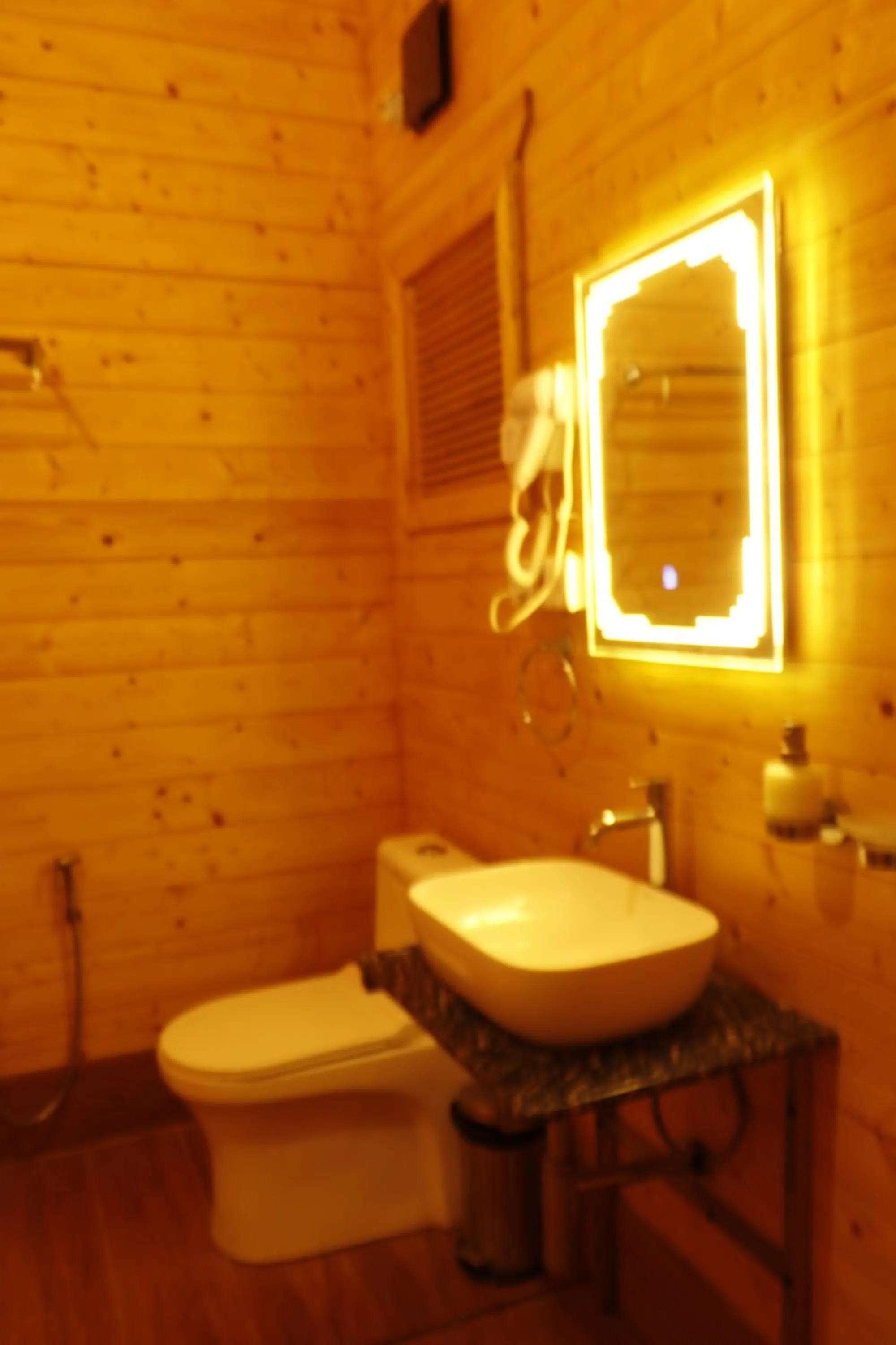 Bathroom in Adhvasaha Beach Spa Resort
