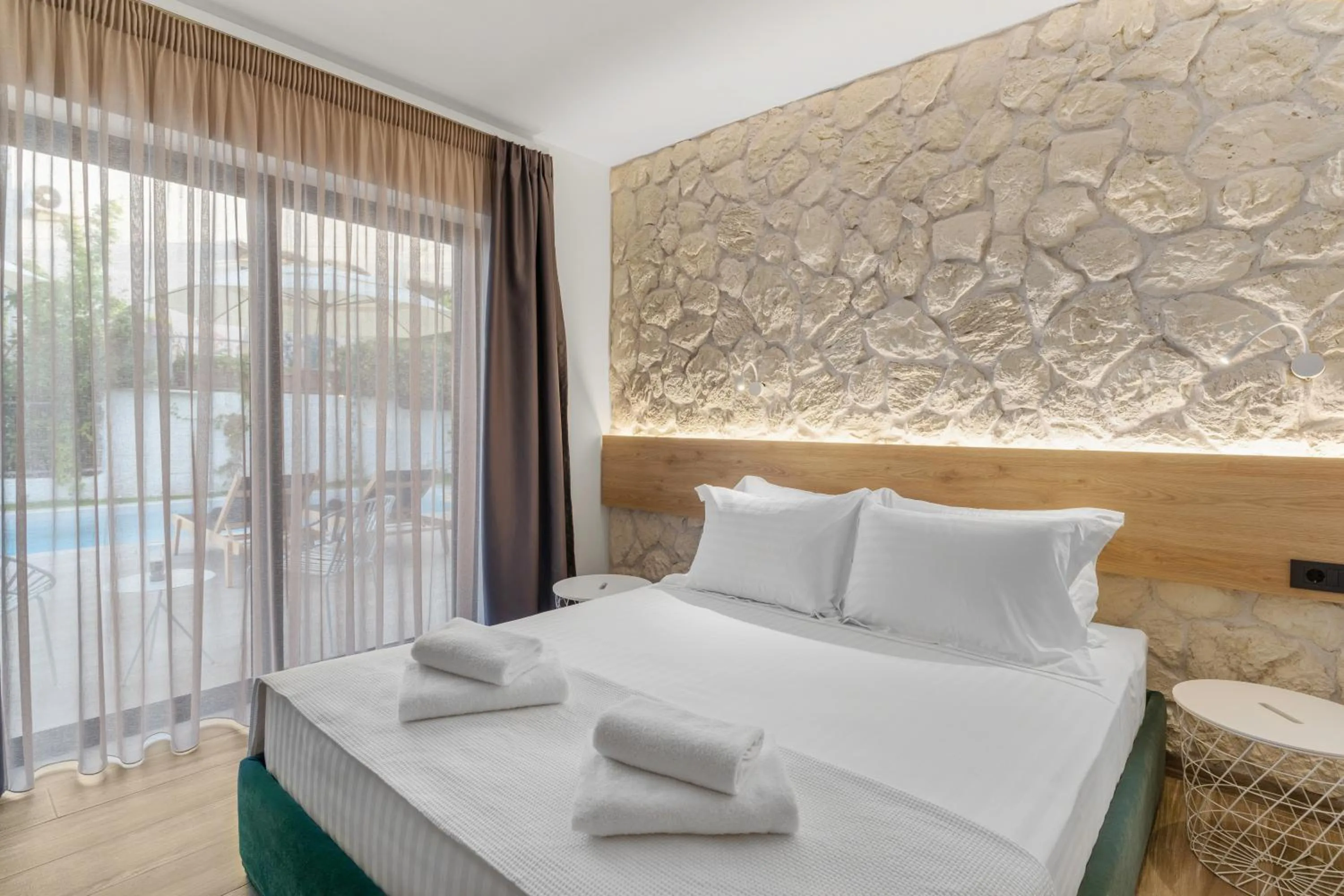 View (from property/room), Bed in Sigma Luxury Rooms