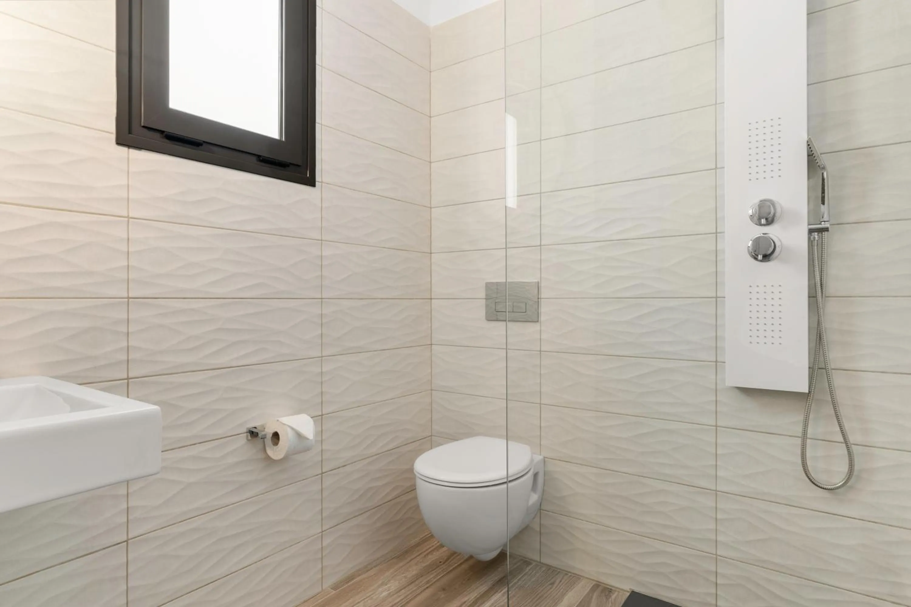 Shower in Sigma Luxury Rooms