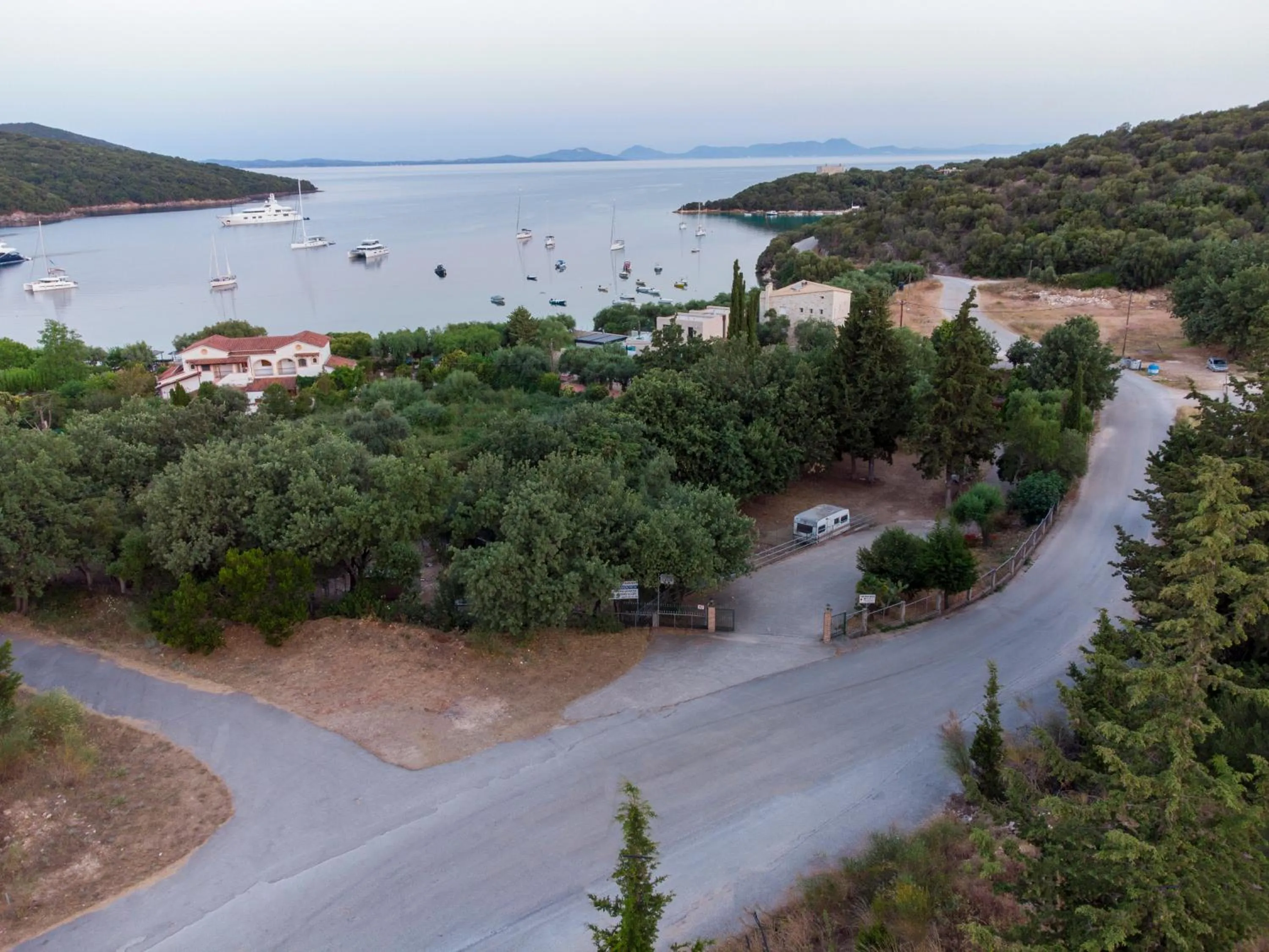 Bird's eye view in Sigma Luxury Rooms