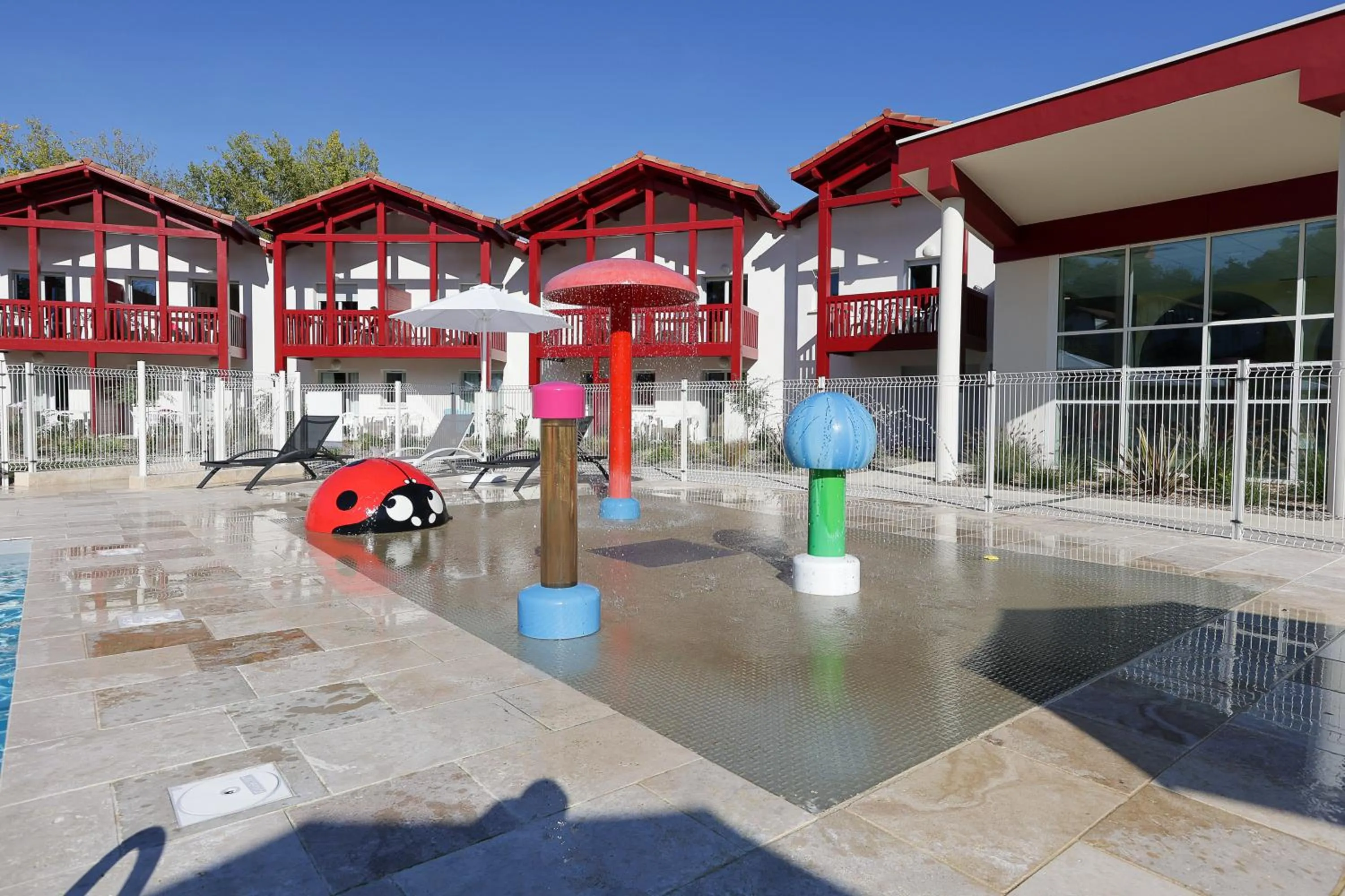 Children play ground in Résidence Néméa Le Domaine d'Uhaina