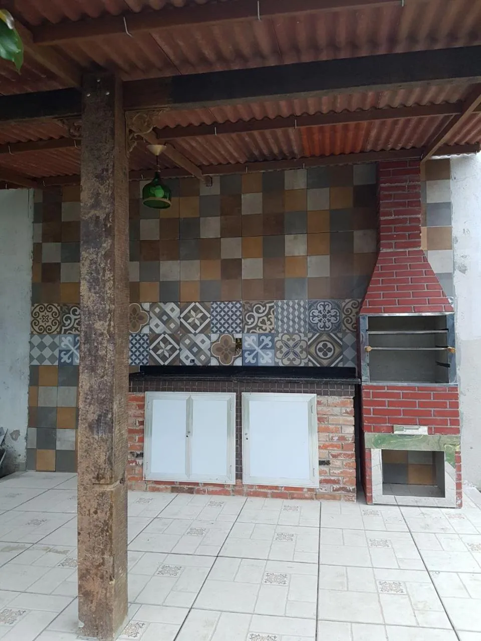 BBQ facilities in Pousada Flor de Liz