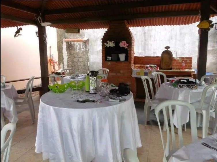 BBQ facilities in Pousada Flor de Liz