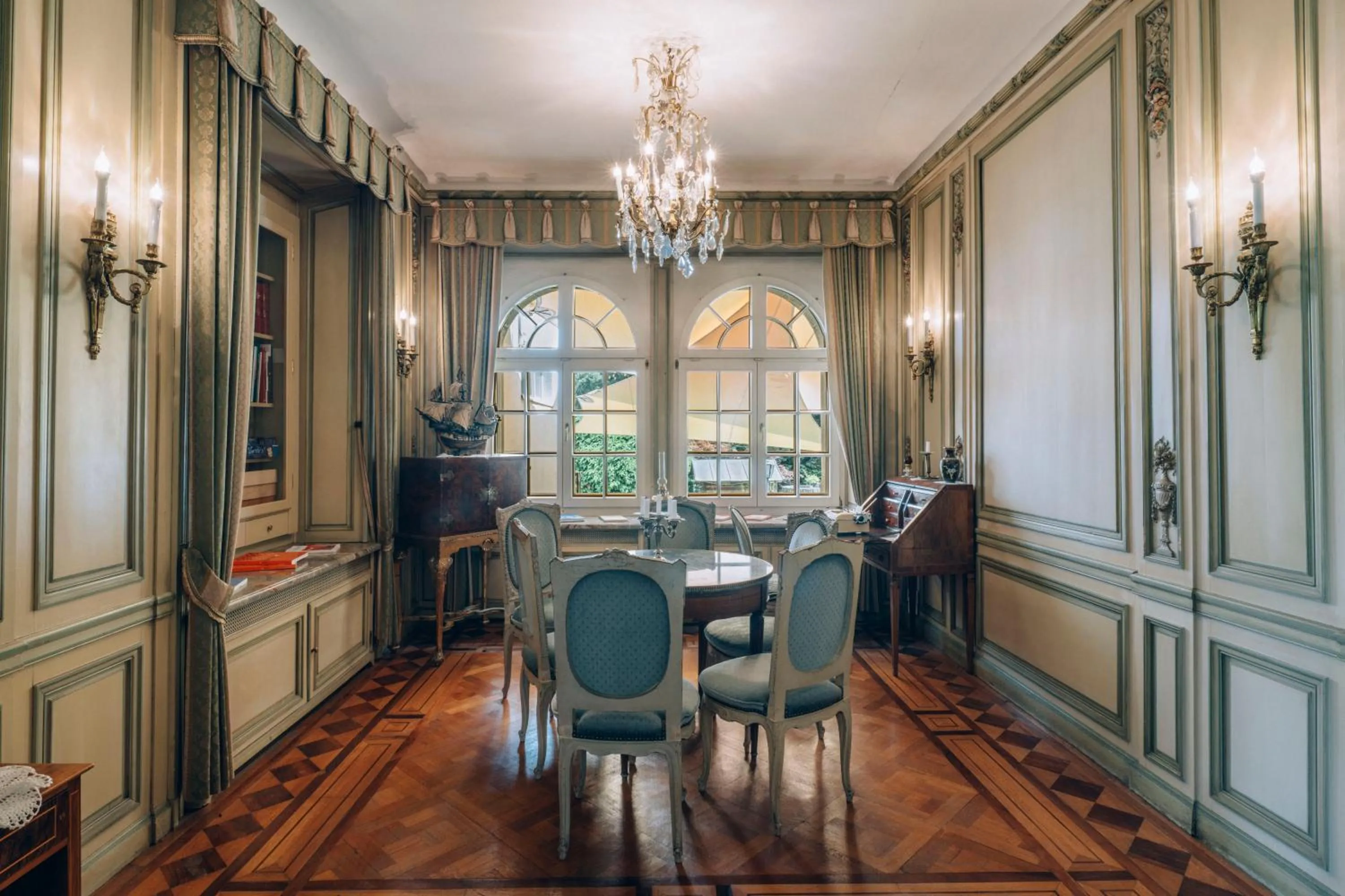 Lobby or reception in Hotel Schloss Ragaz