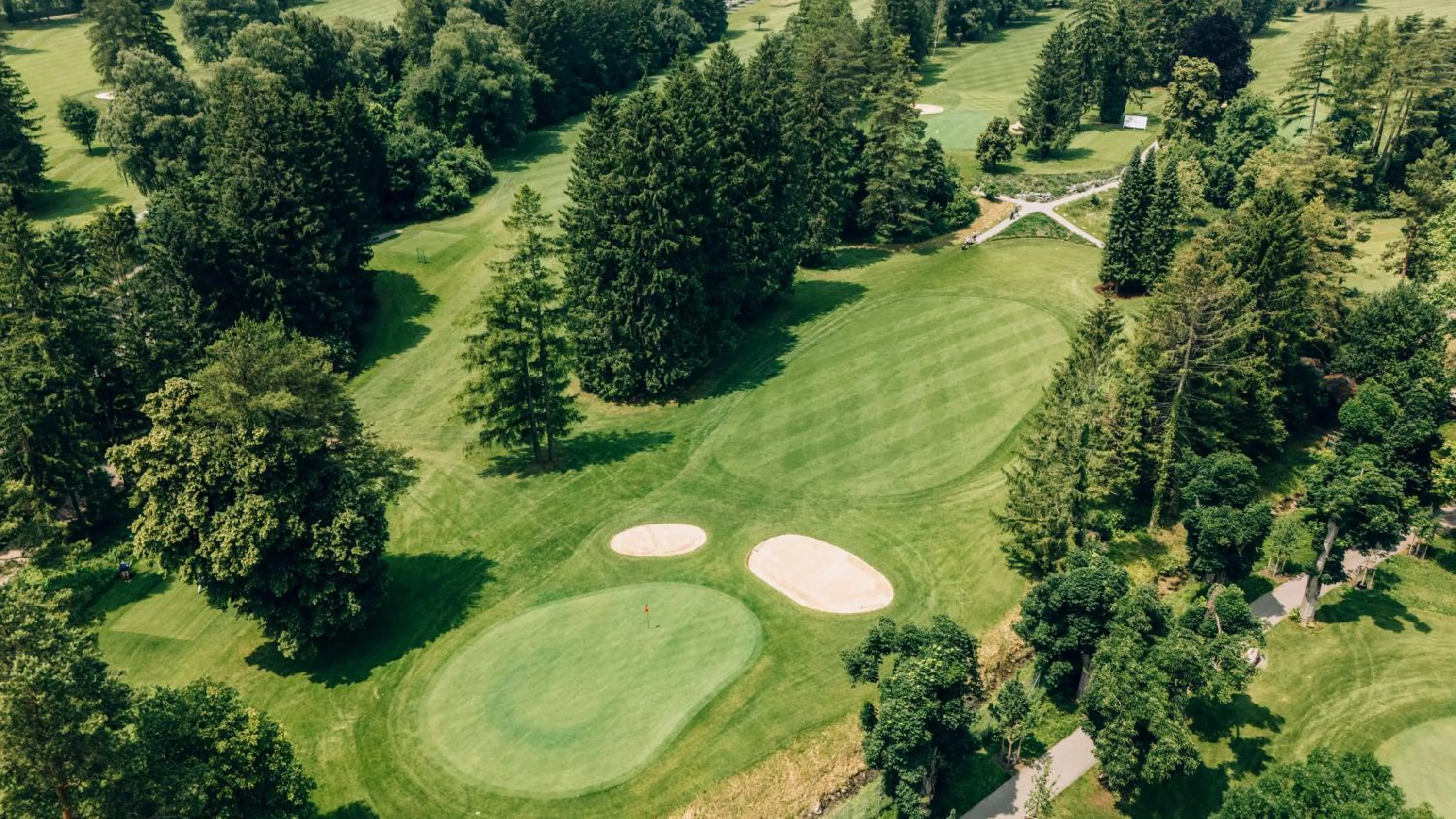 Golfcourse in Hotel Schloss Ragaz