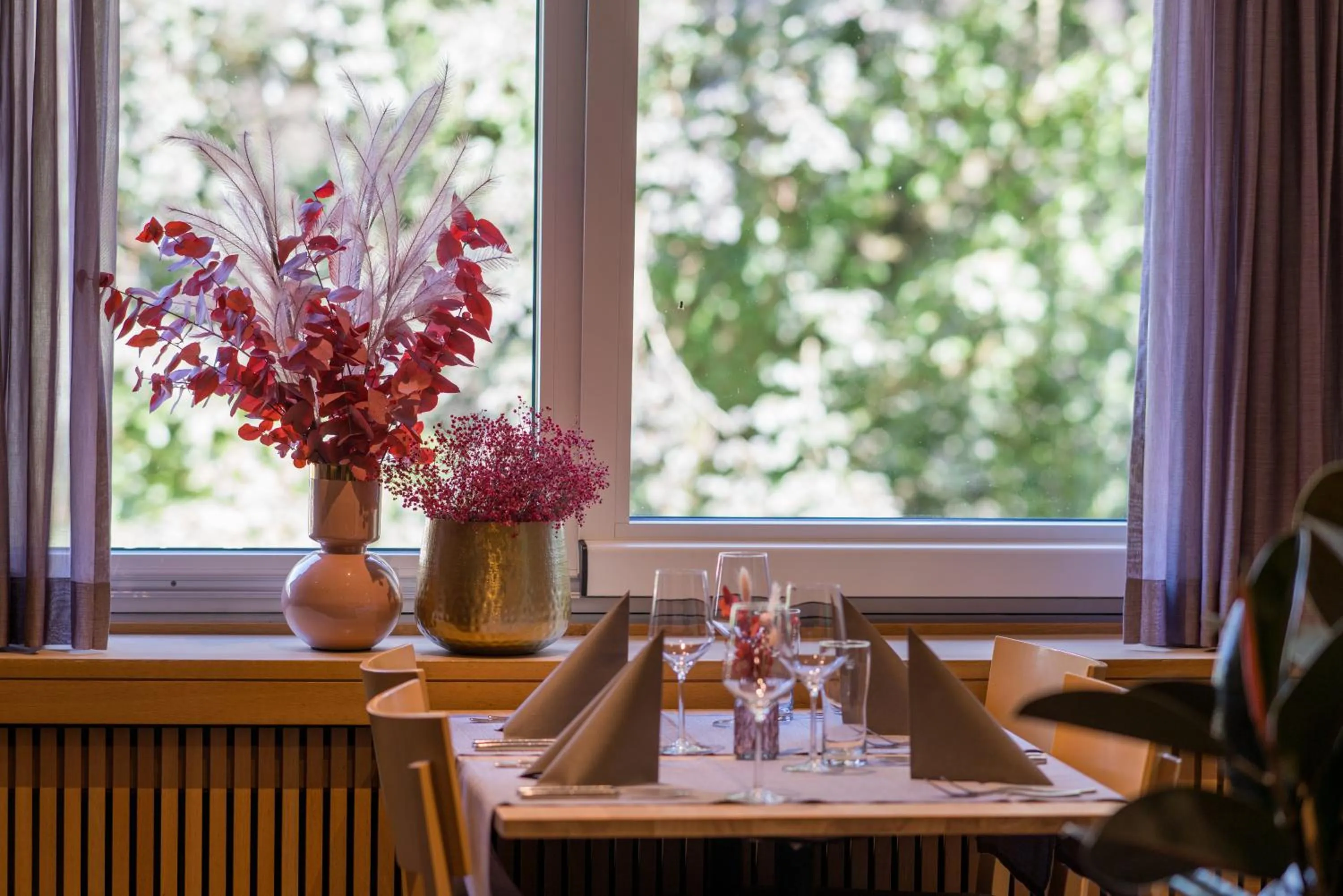 Restaurant/places to eat in Hotel Schloss Ragaz