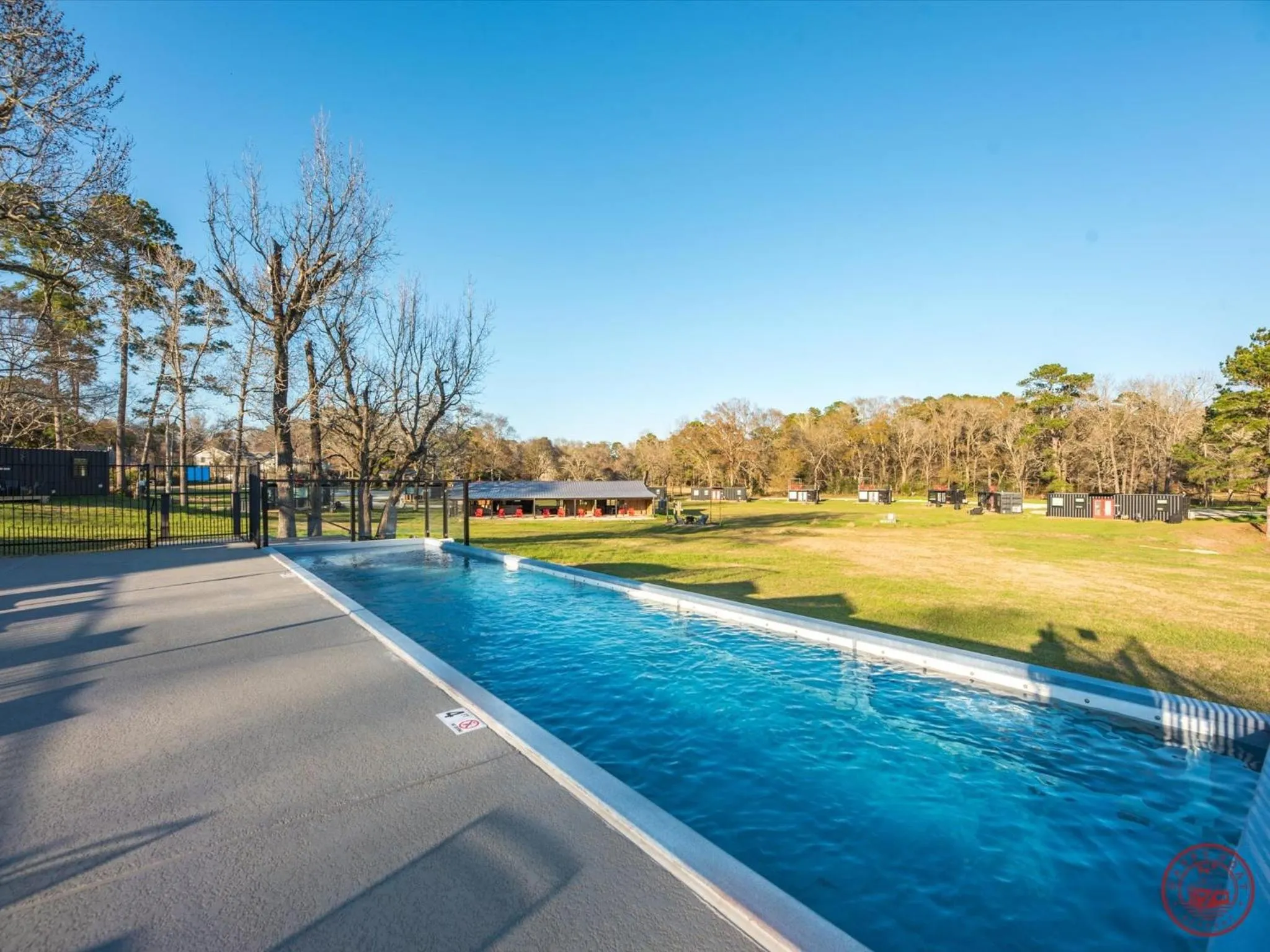 Swimming pool in Happy Goat Retreat