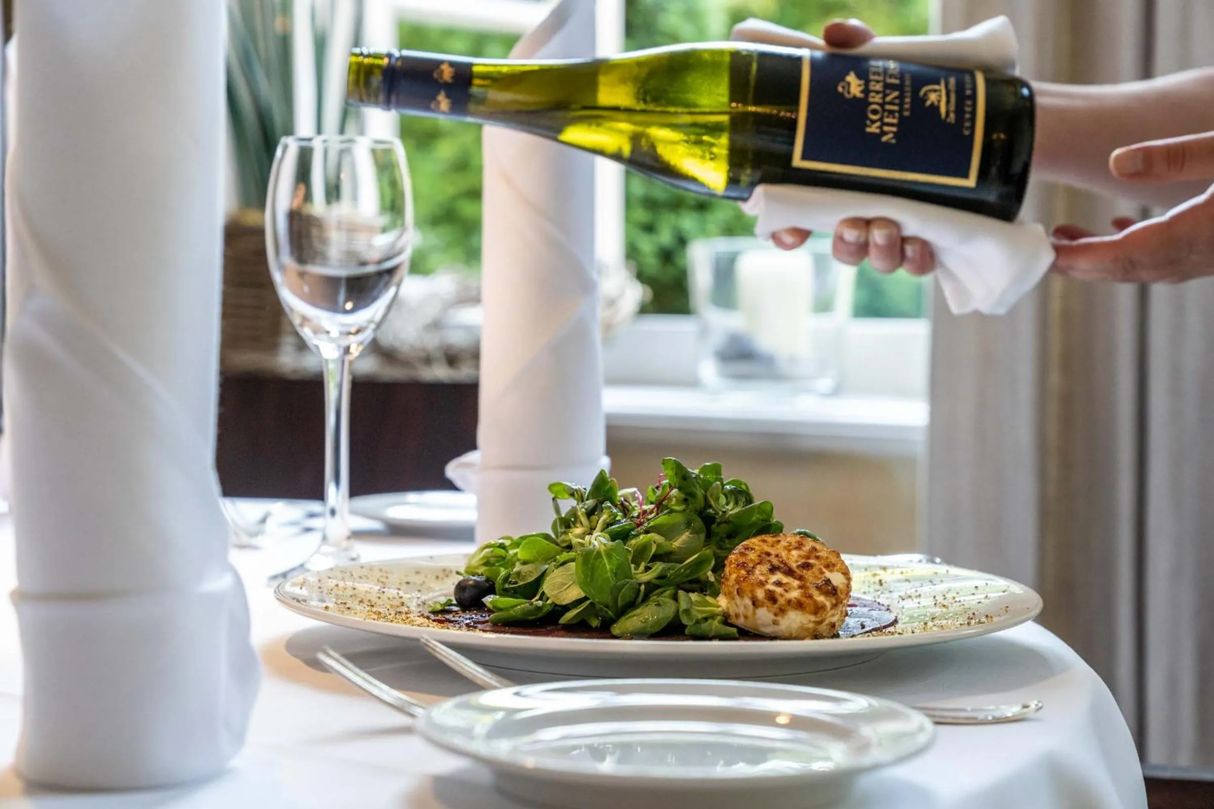 Food and drinks in Hotel zur Kloster-Mühle