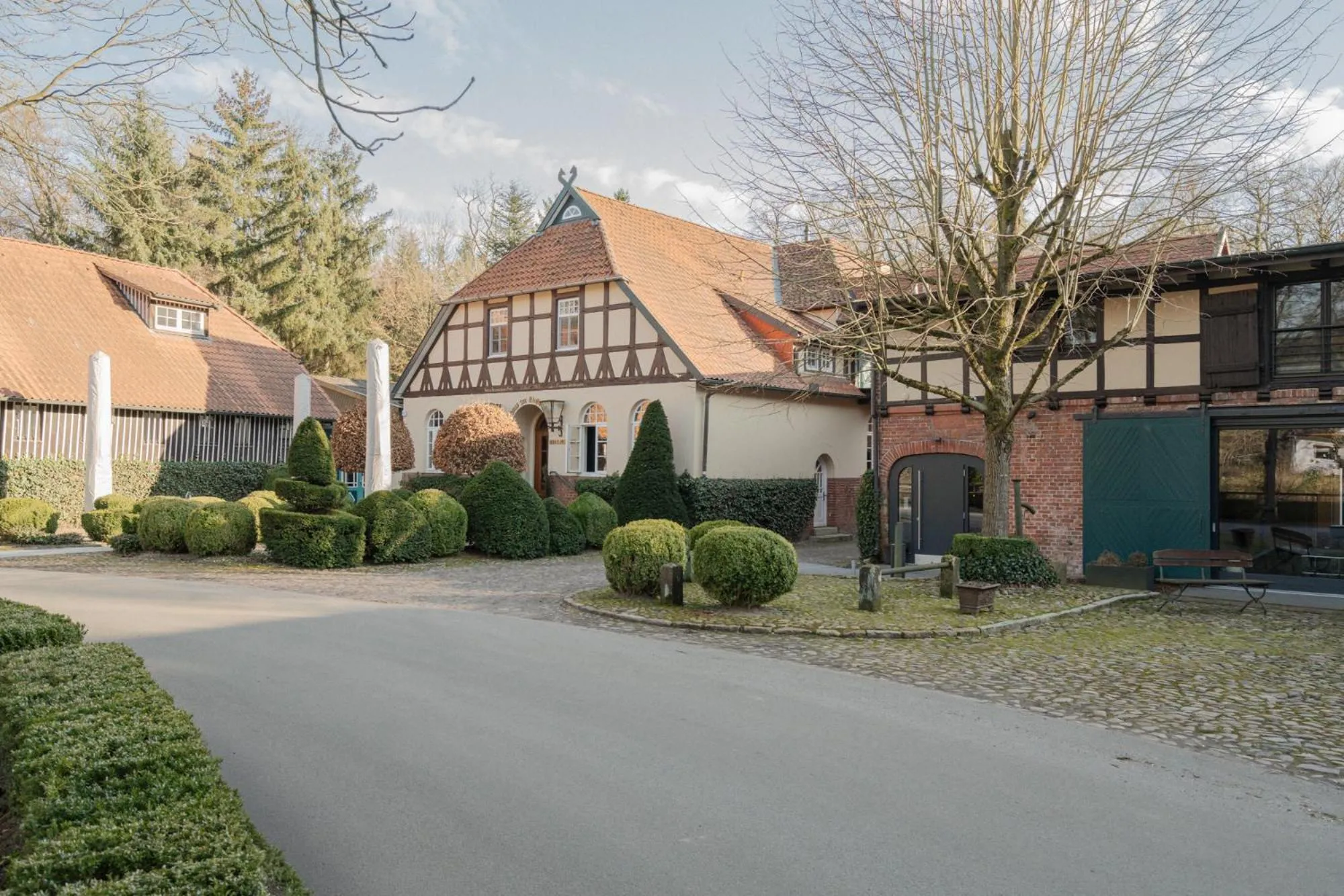 Facade/entrance in Klostermühle