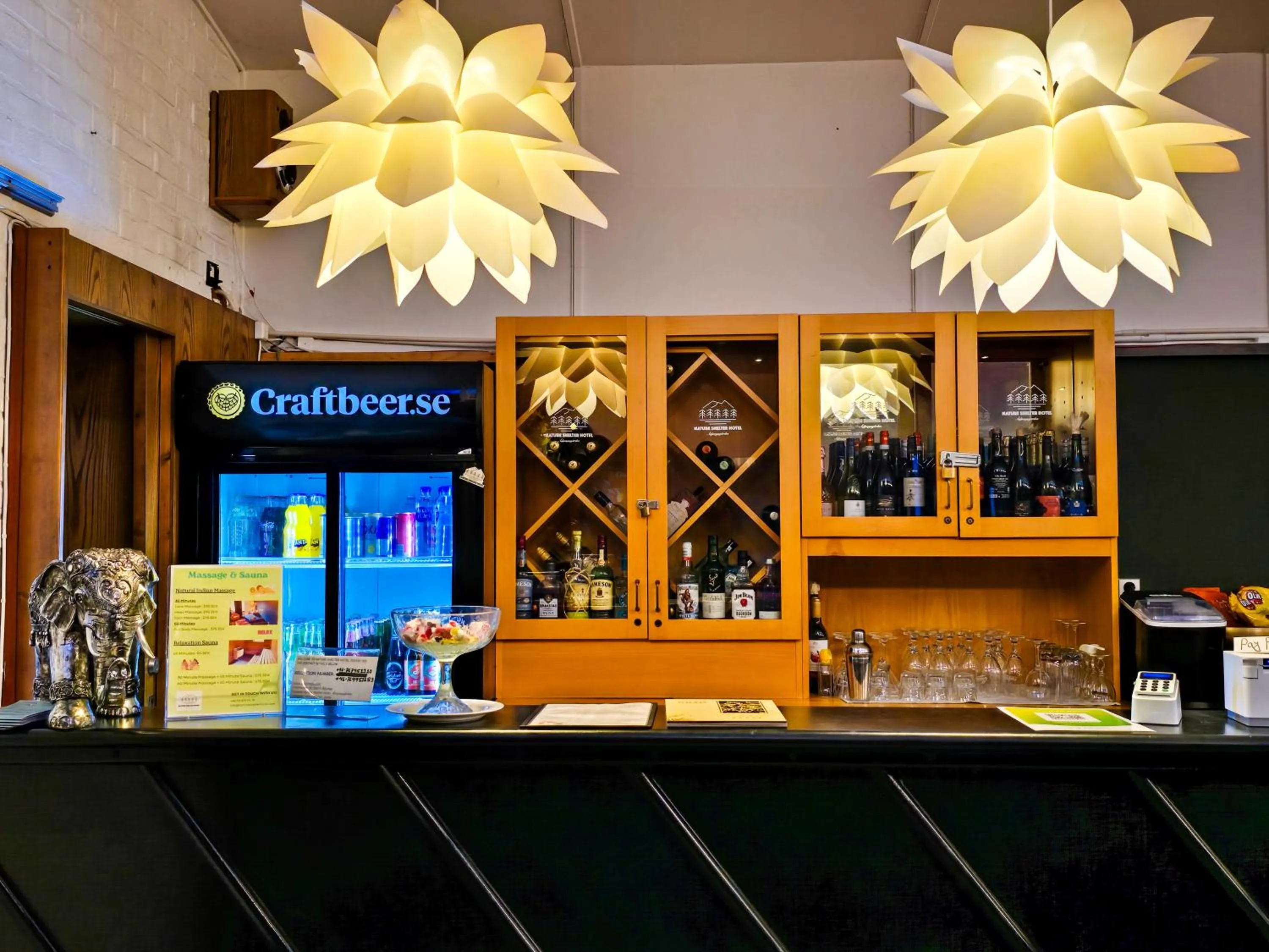 Lounge or bar in Nature Shelter Hotel