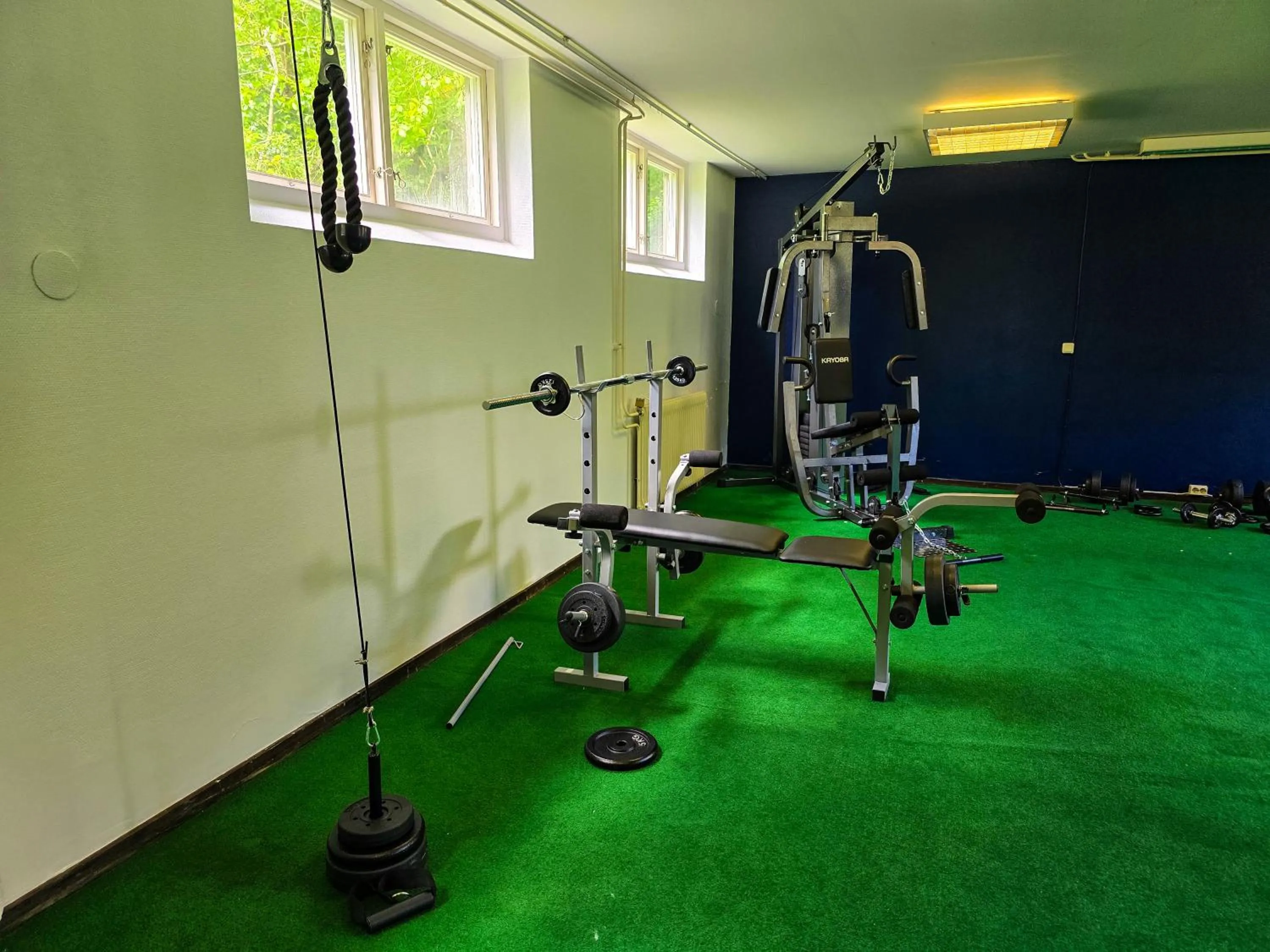 Fitness centre/facilities in Nature Shelter Hotel