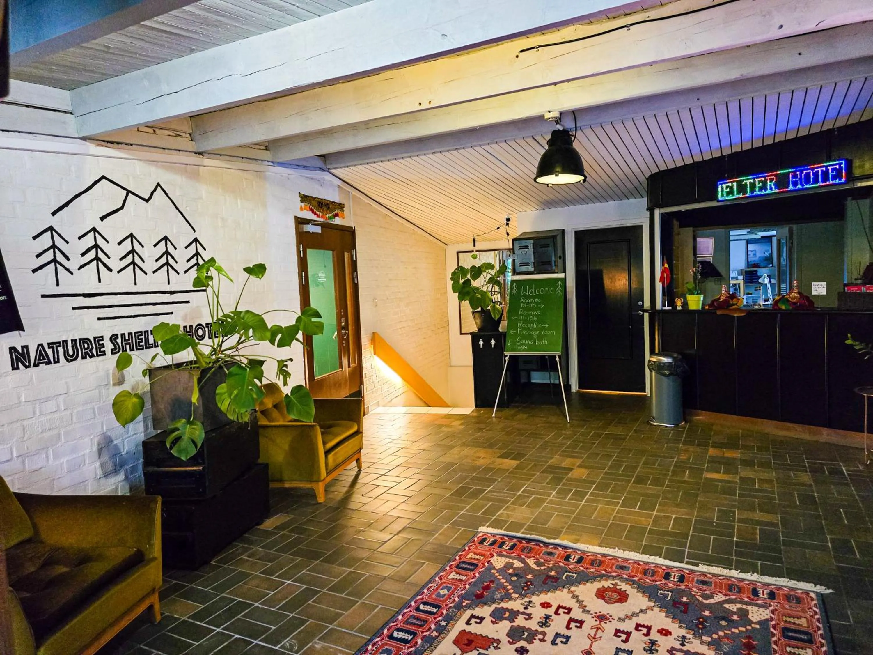 Lobby or reception in Nature Shelter Hotel