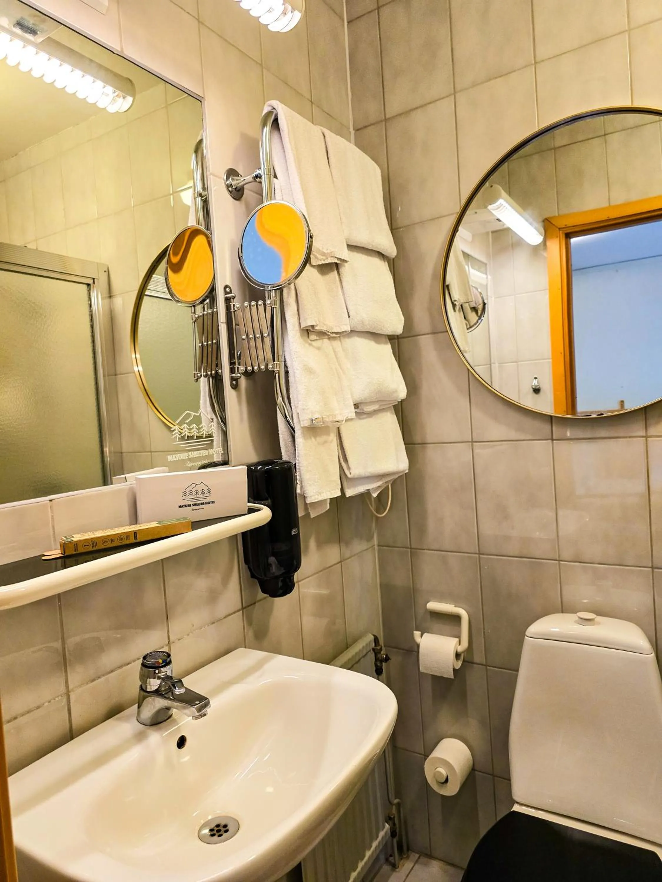 Bedroom in Nature Shelter Hotel