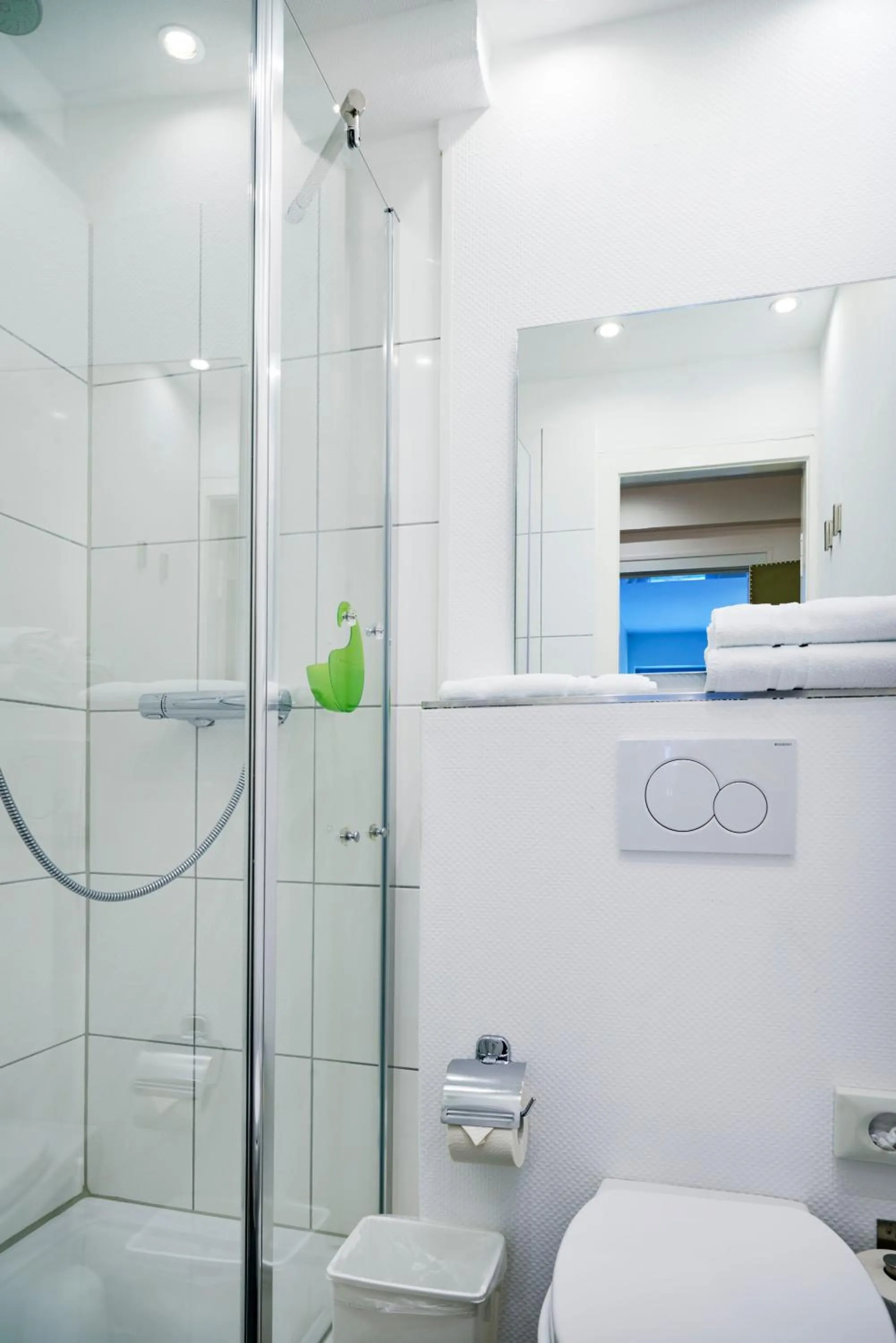 Toilet in Hotel Am Mühlenteich