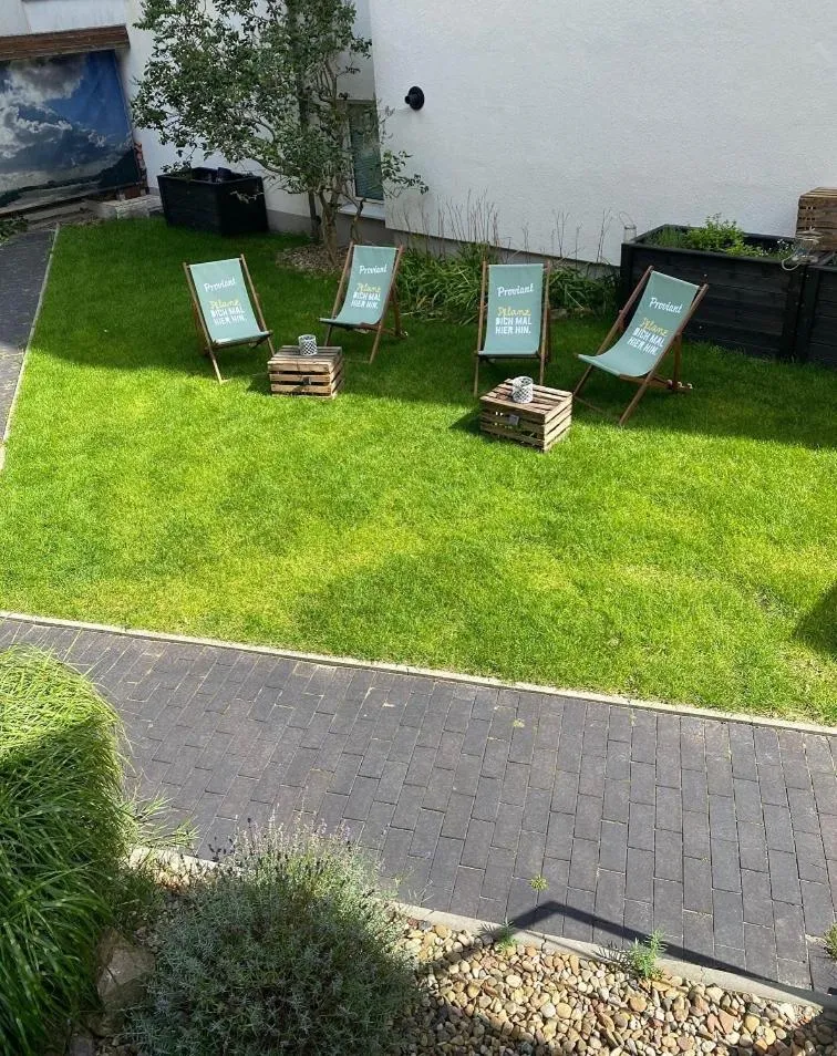 Garden in Hotel Strandvilla Janine