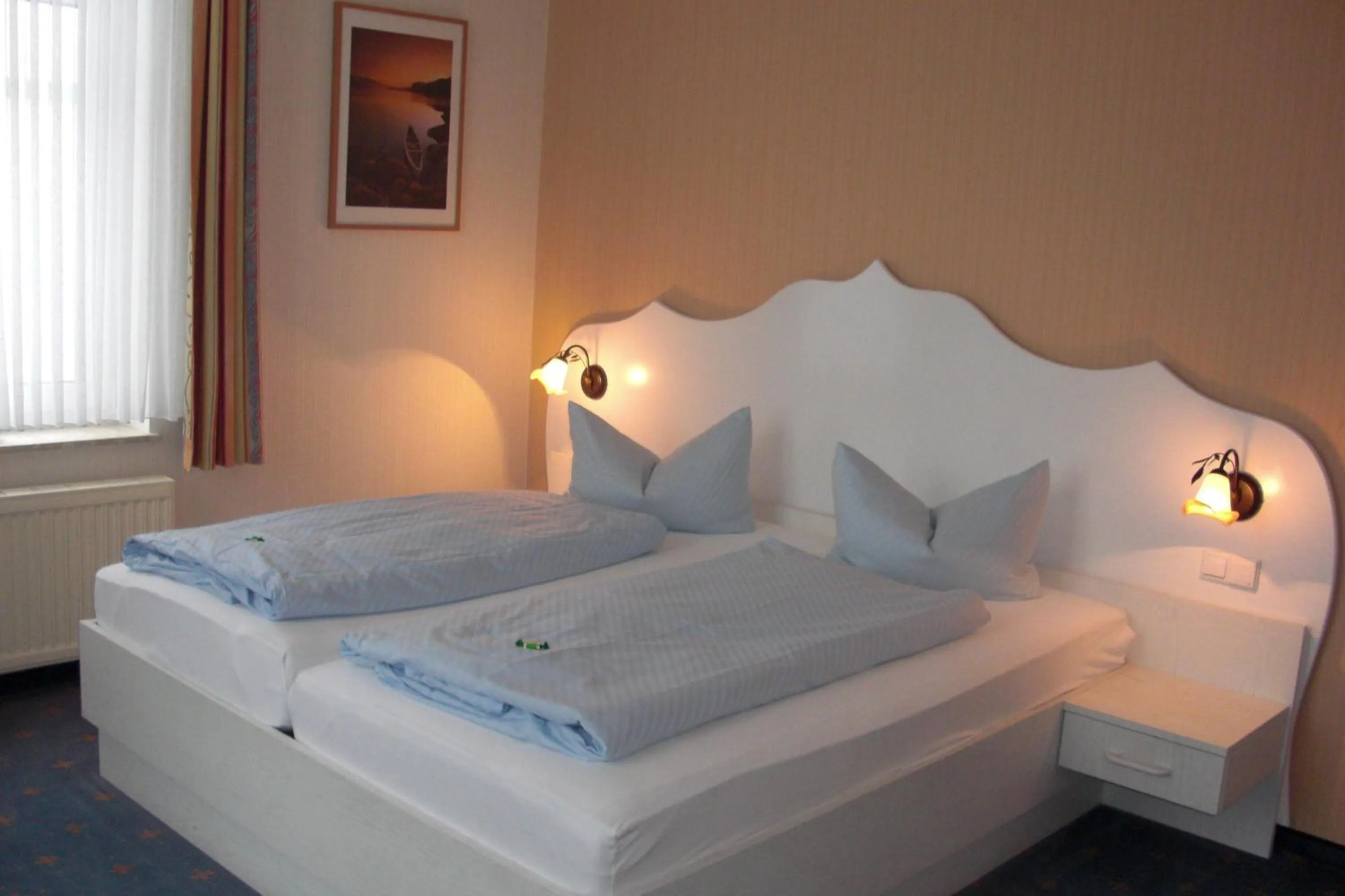 Comfort Double Room with Balcony in Hotel Strandvilla Janine