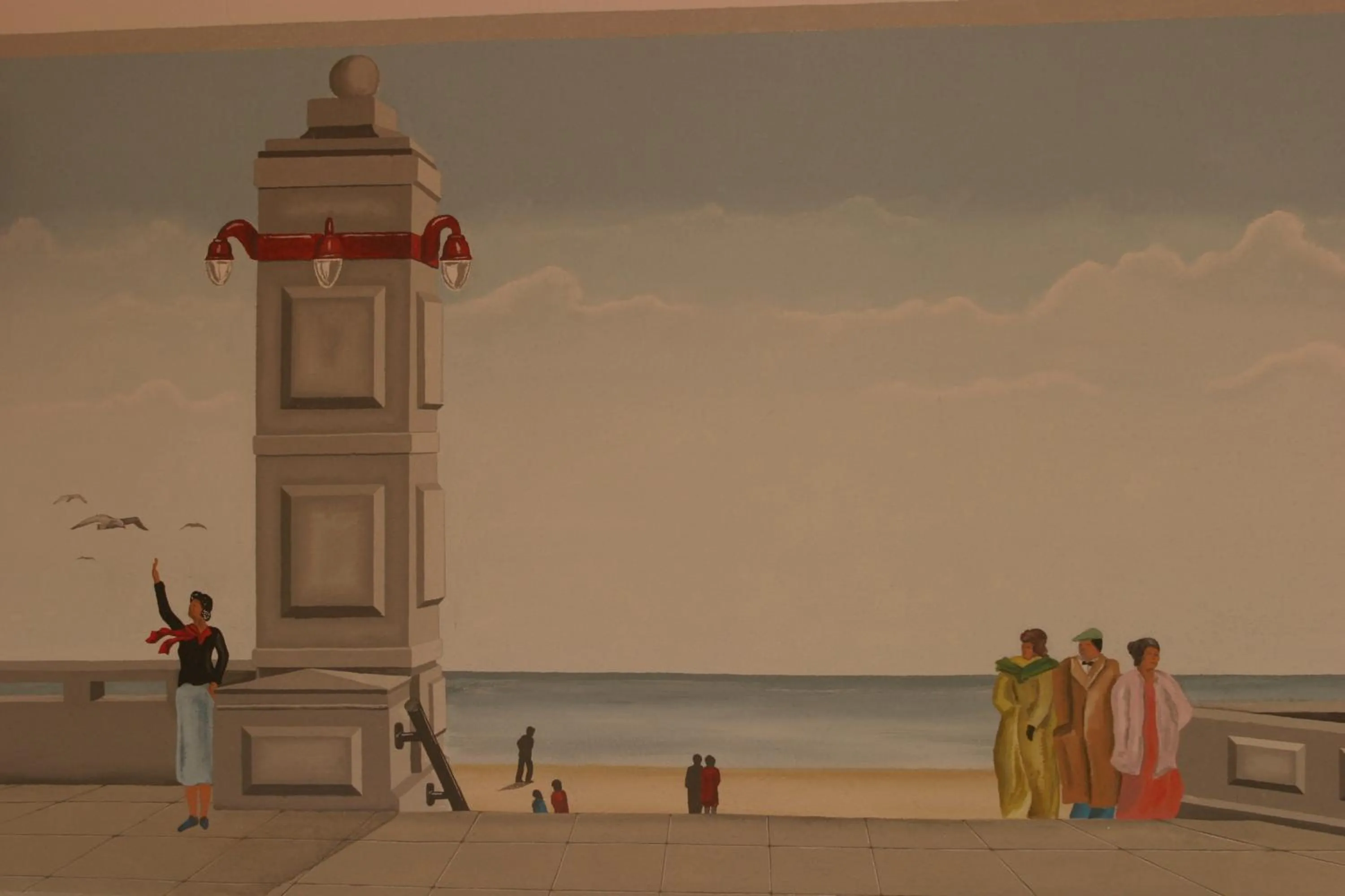 Decorative detail in Hotel Strandvilla Janine