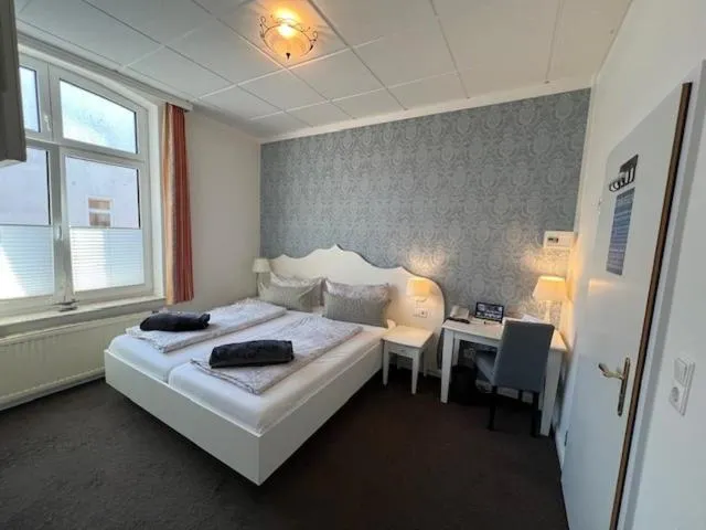 Photo of the whole room, Bed in Hotel Strandvilla Janine